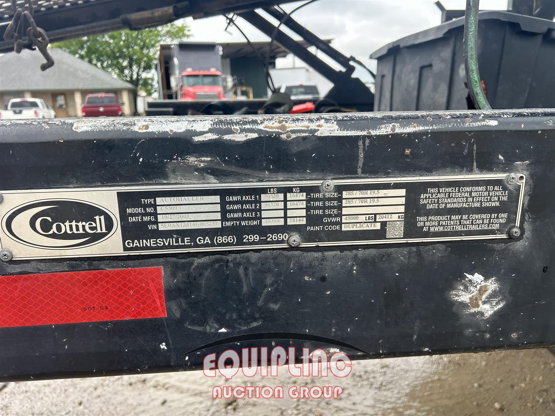 2004 Cottrell C5309
