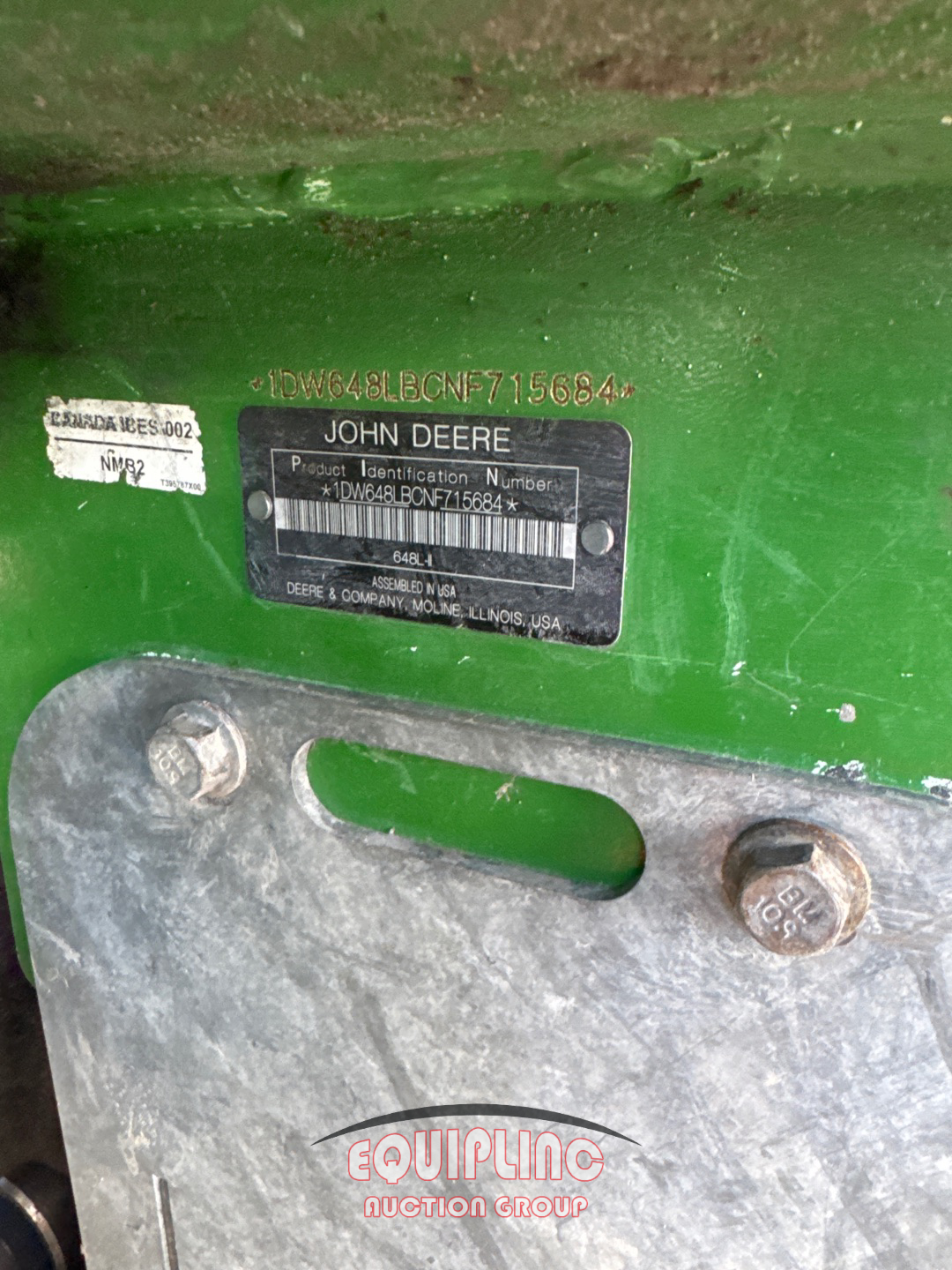 2022 John Deere 648