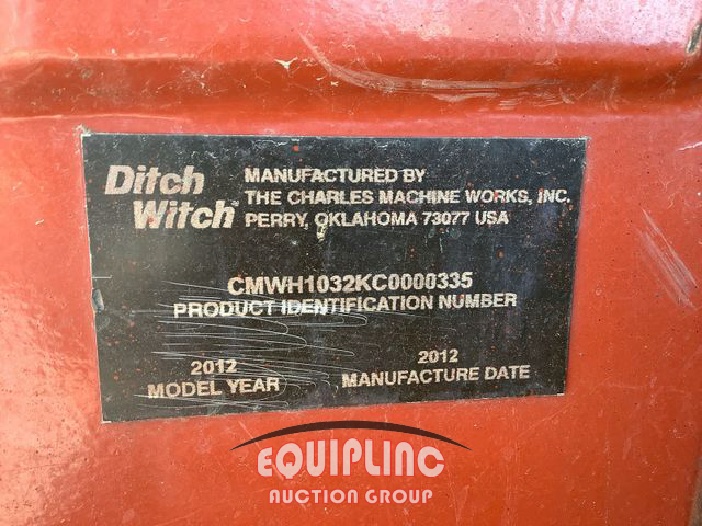 2012 Ditch Witch RT115