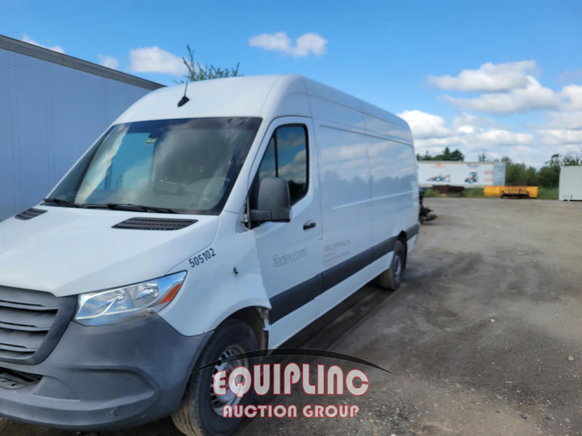 2021 MERCEDES BENZE SPRINTER 2500 S/A CARGO VAN