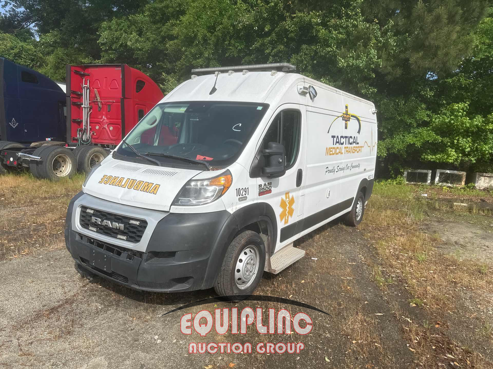 2022 RAM PROMASTER 4X2 S/A AMBULANCE