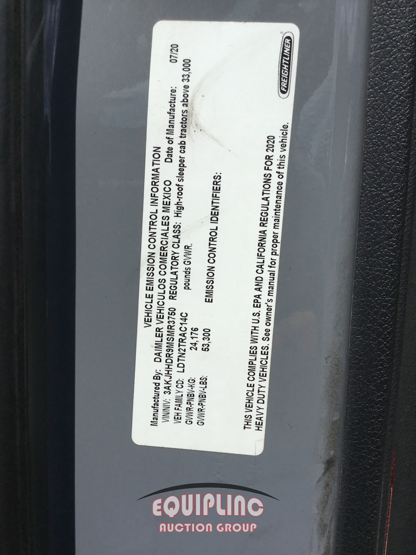 2021 Freightliner CASCADIA