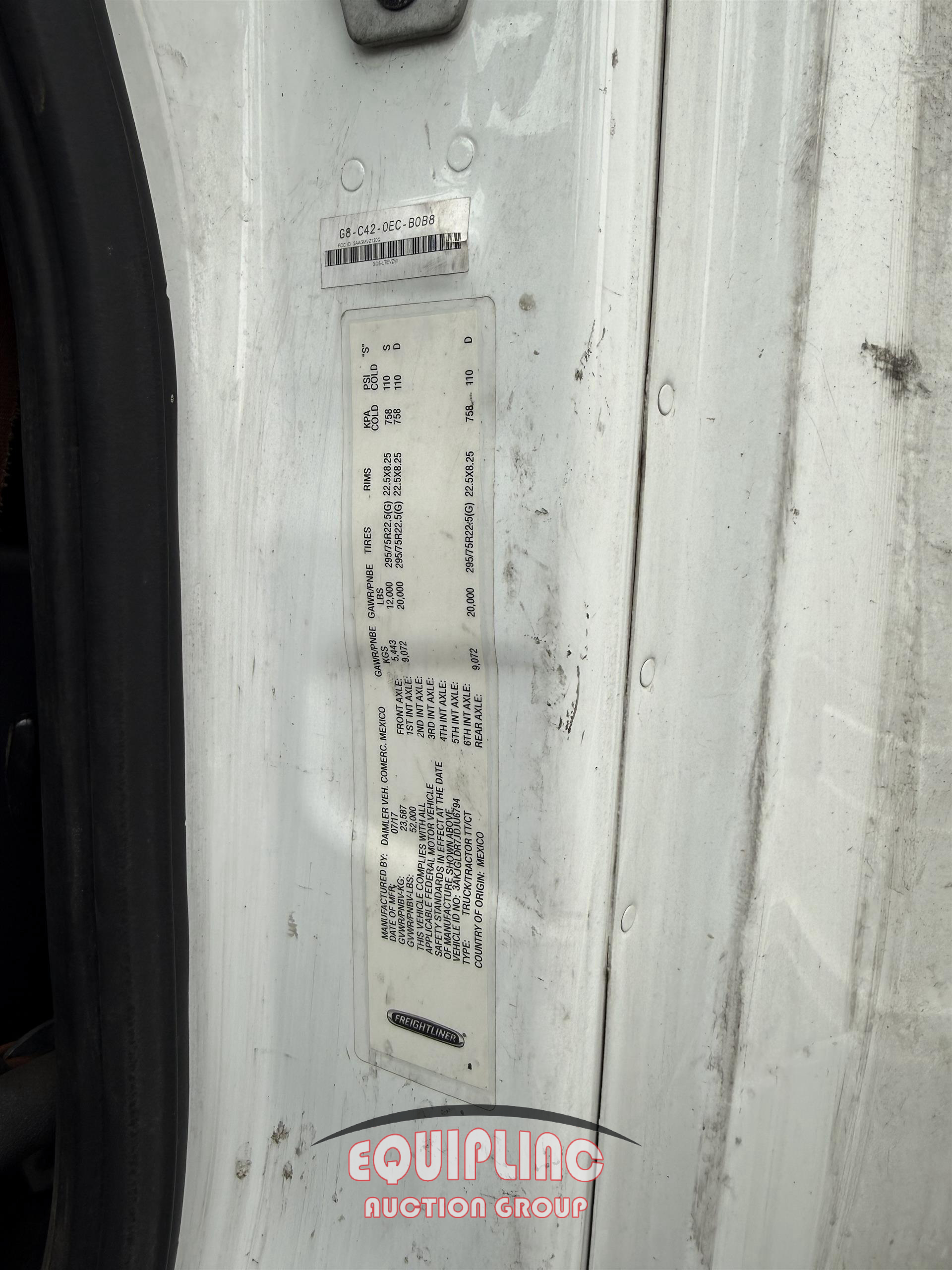 2018 Freightliner CASCADIA