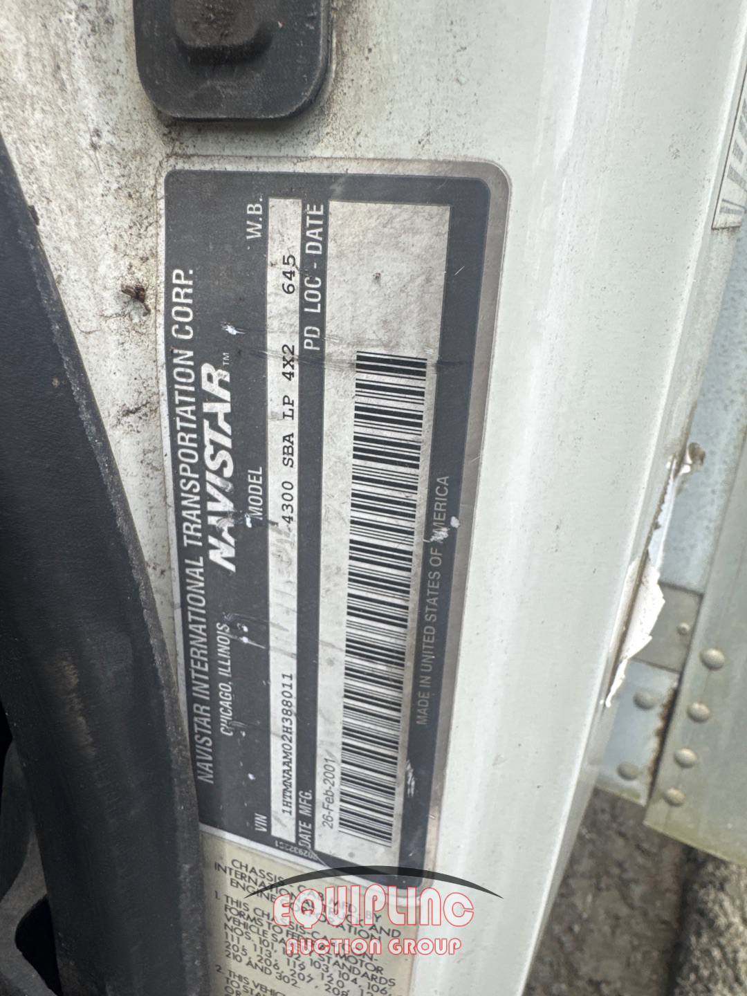 2002 International 4300