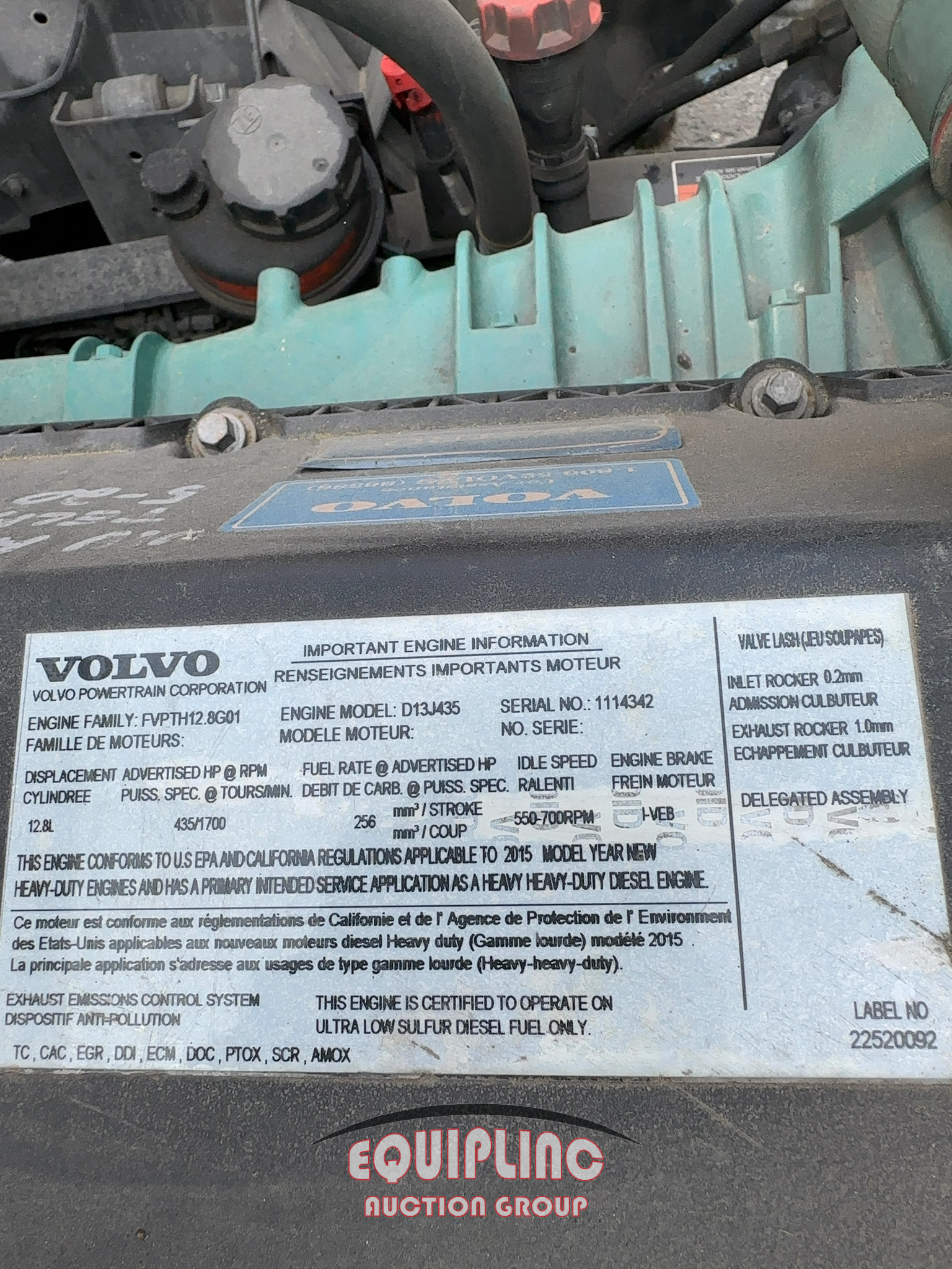 2016 Volvo VNL