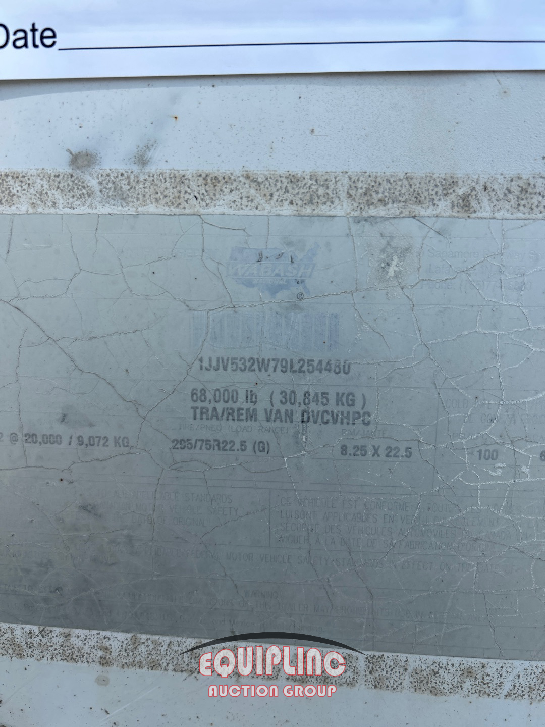 2009 Wabash DVCVHPC