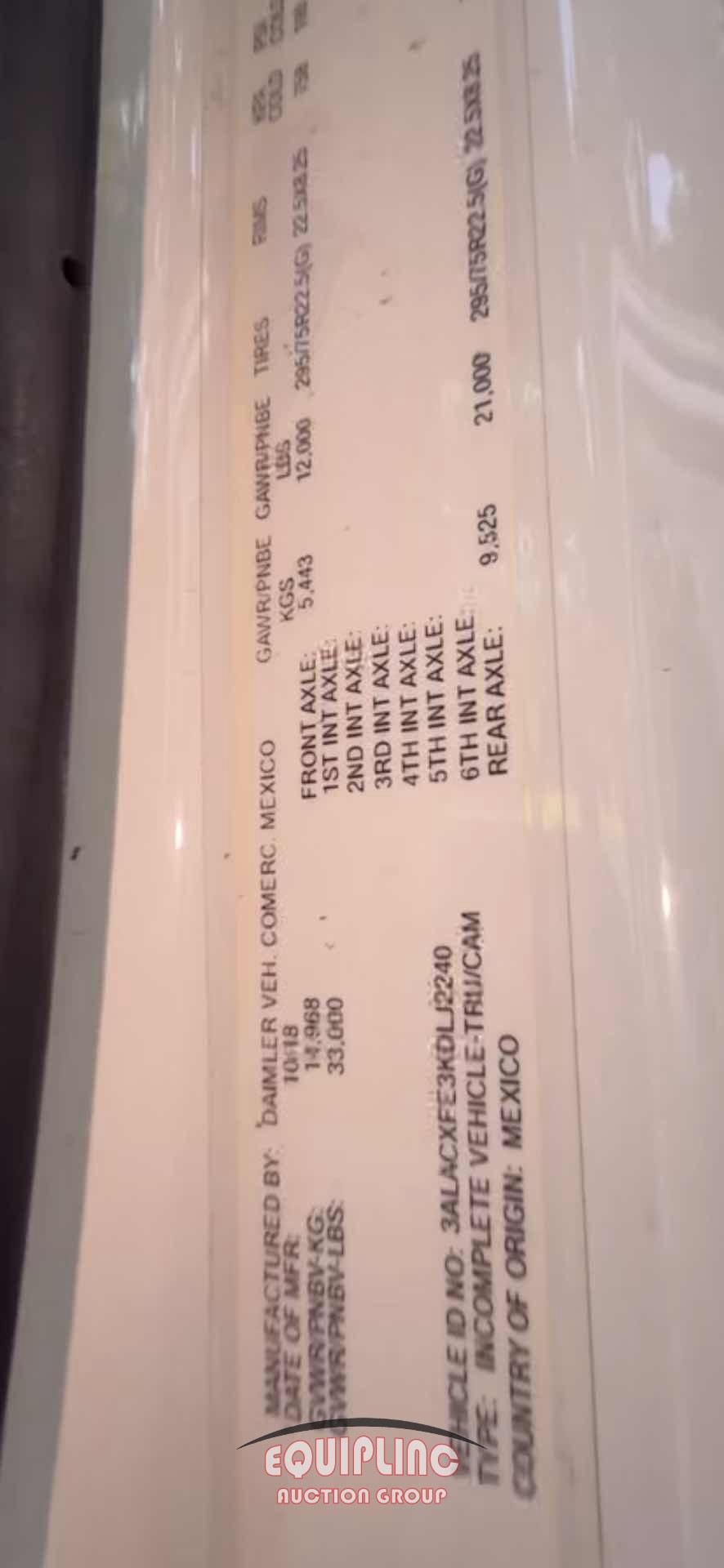 2019 Freightliner M2106