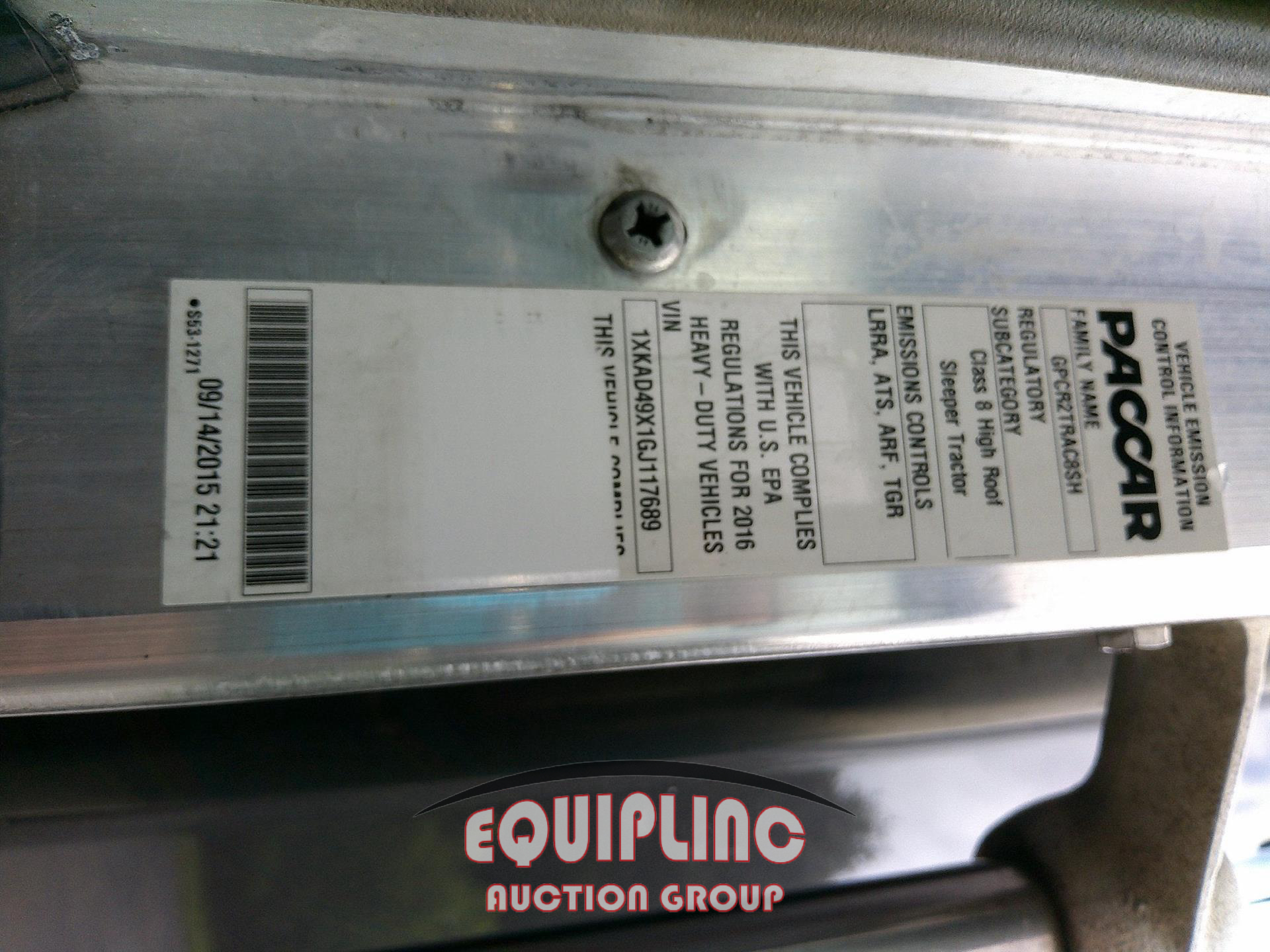 2016 Kenworth T660