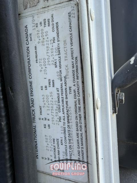 2005 International 9200