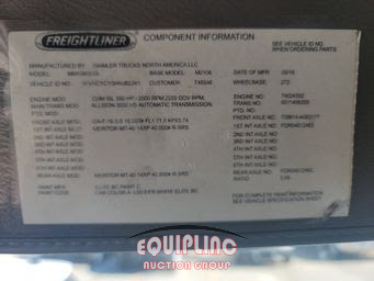 2017 Freightliner M2 106