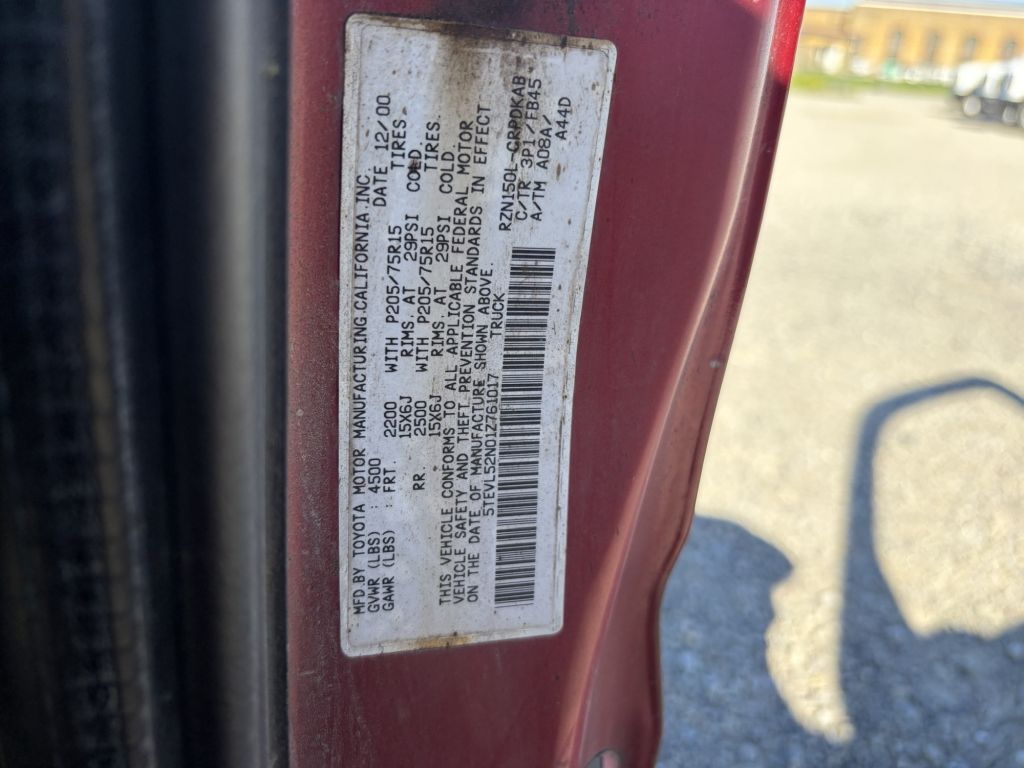 2001 Toyota TACOMA