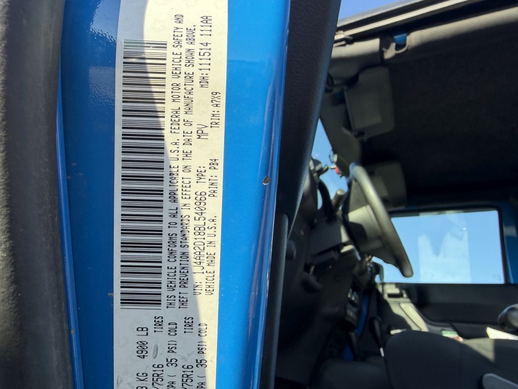 2011 Jeep WRANGLER