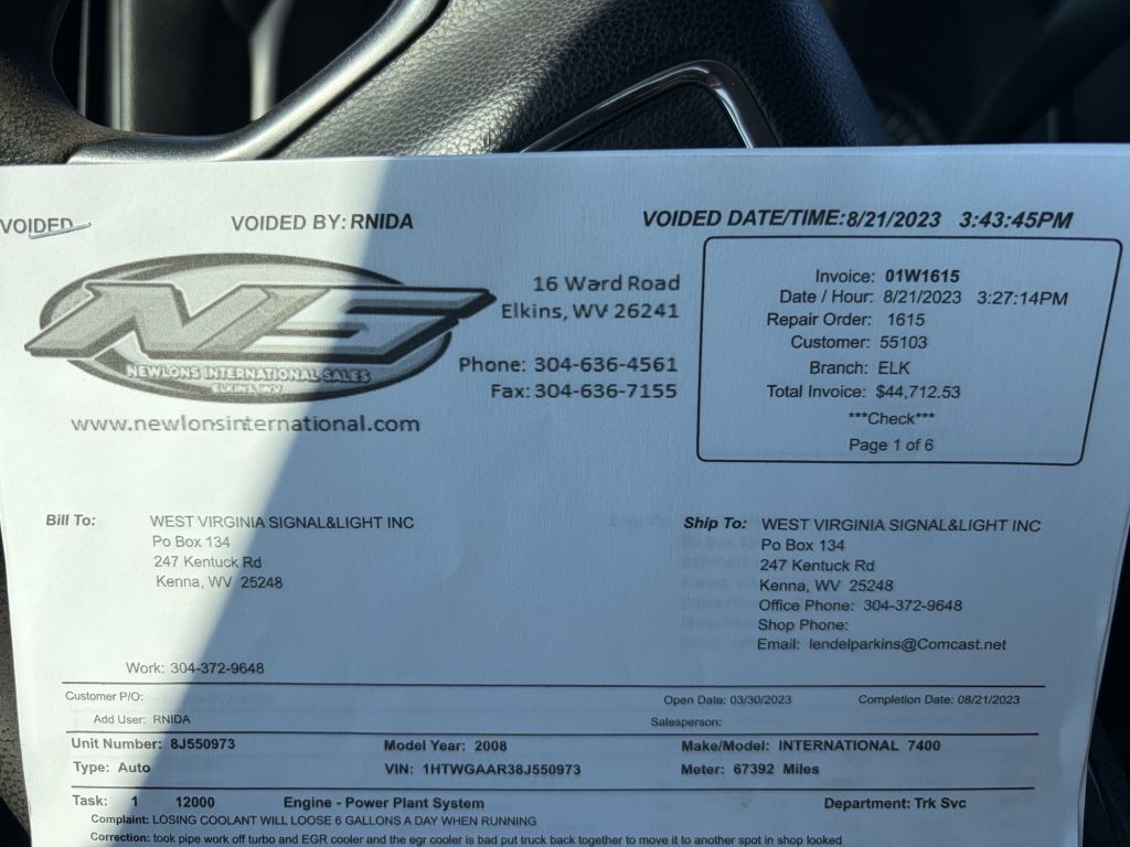 2008 International 7400