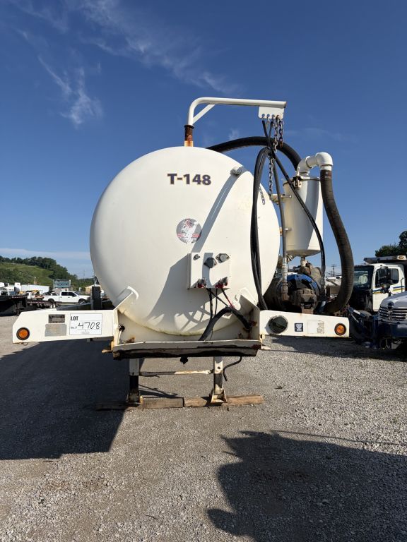 Tanker  Vac Trailer T-148, S/N 86691