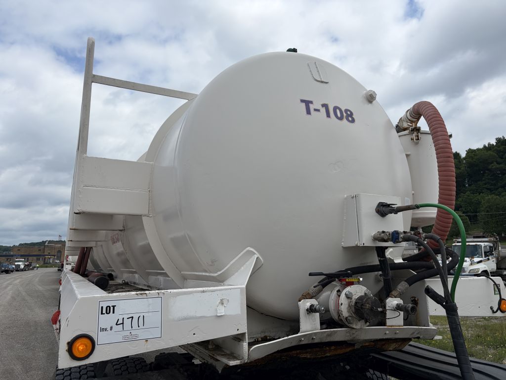 Vac Tanker Trailer T-108, No S/N Available