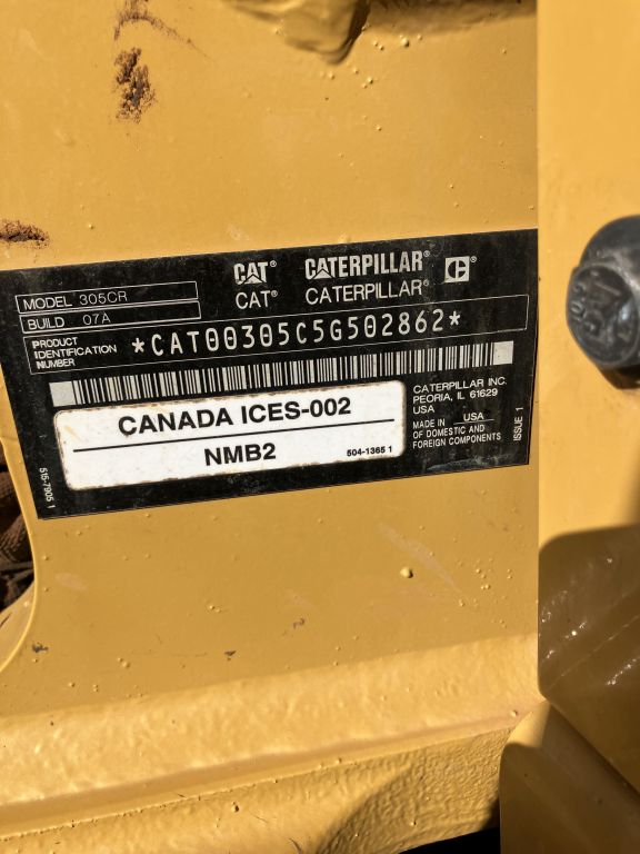 2023 Caterpillar 305CR