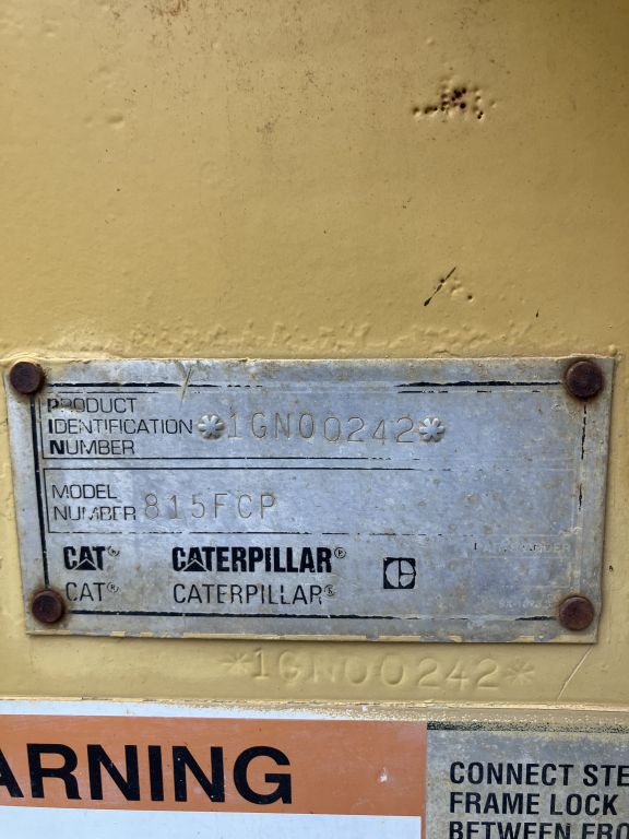 1996 Caterpillar 815F