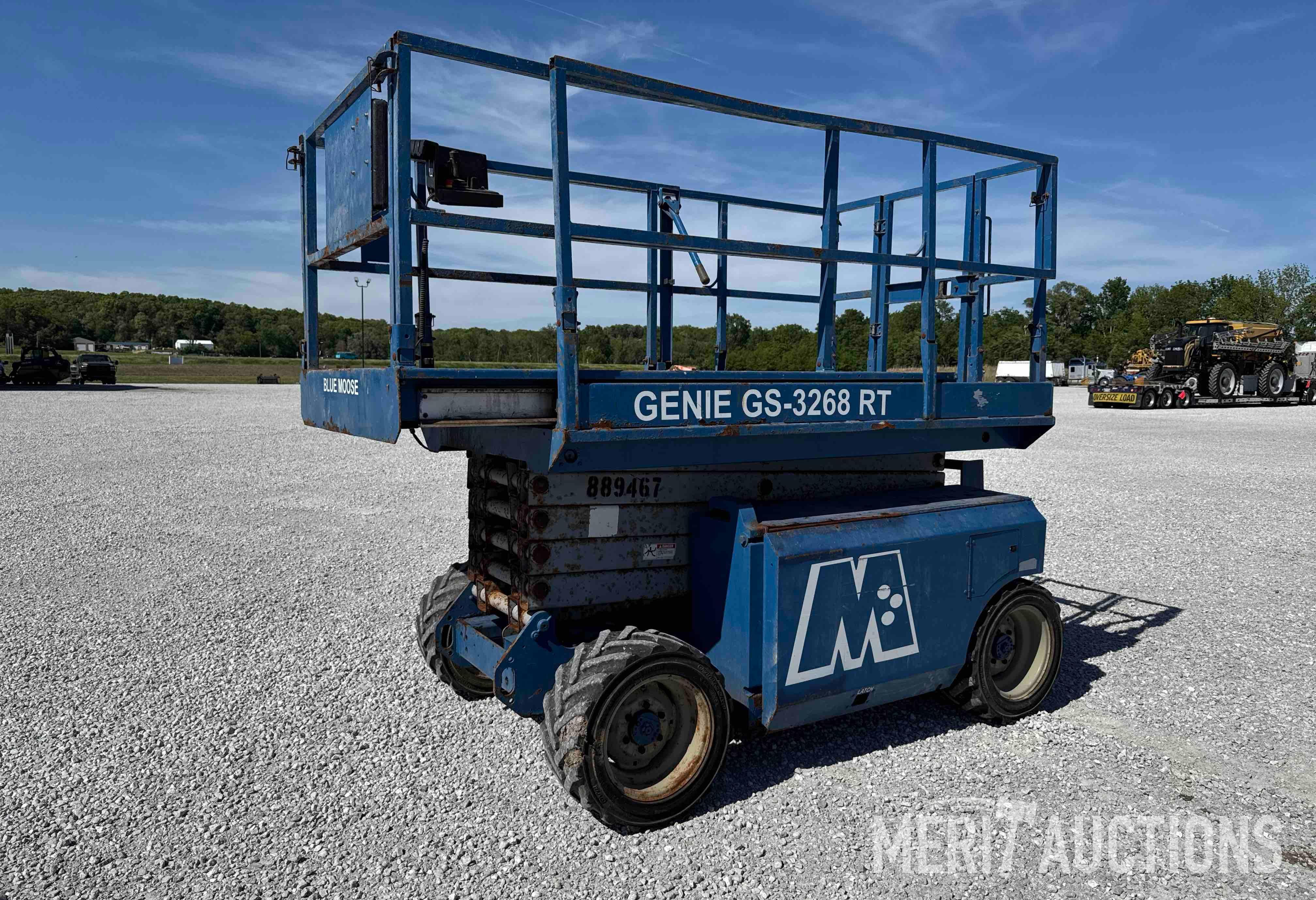 Genie GS-3268 RT Scissor Lift