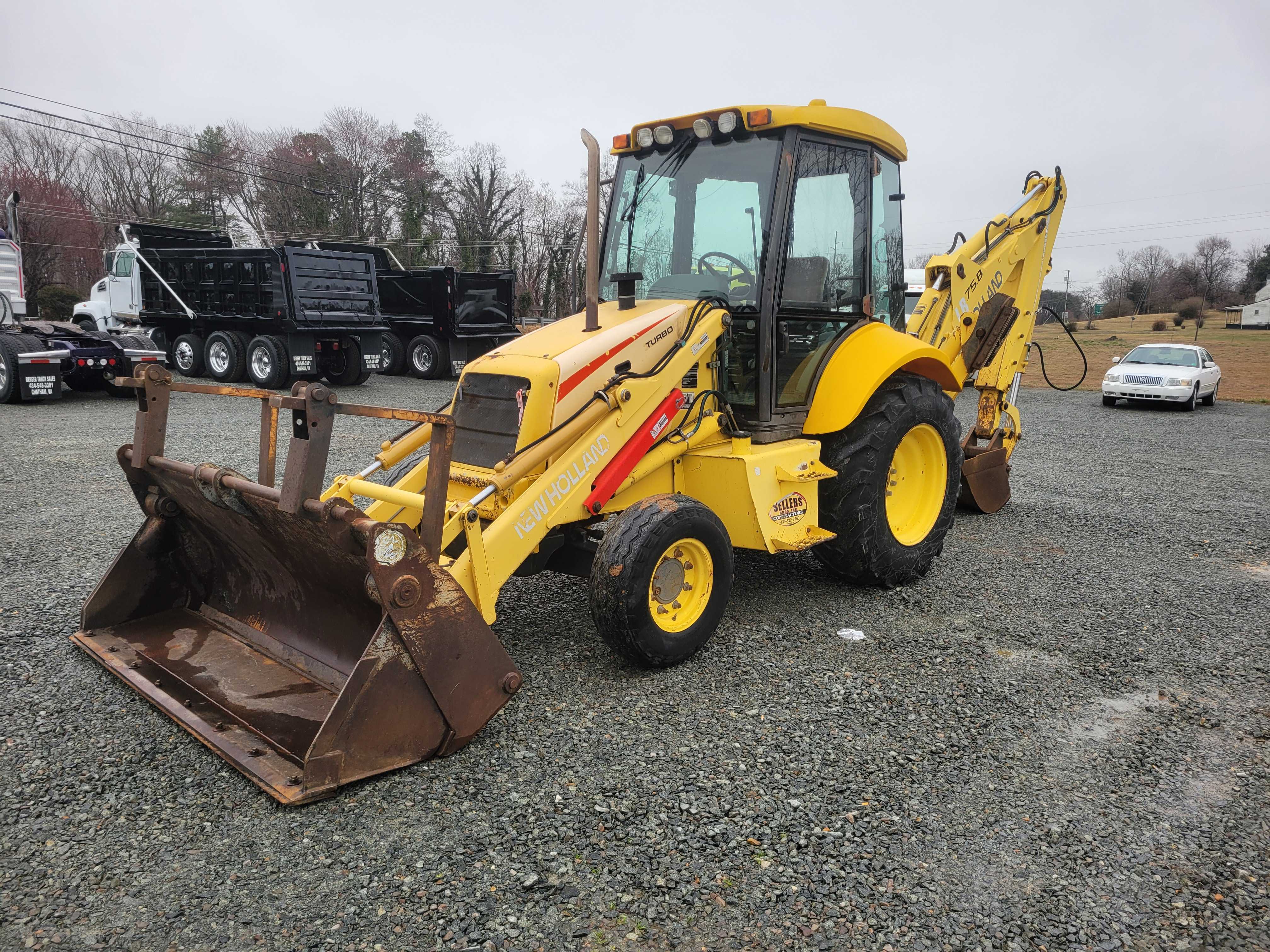 New Holland LB75B Backhoe