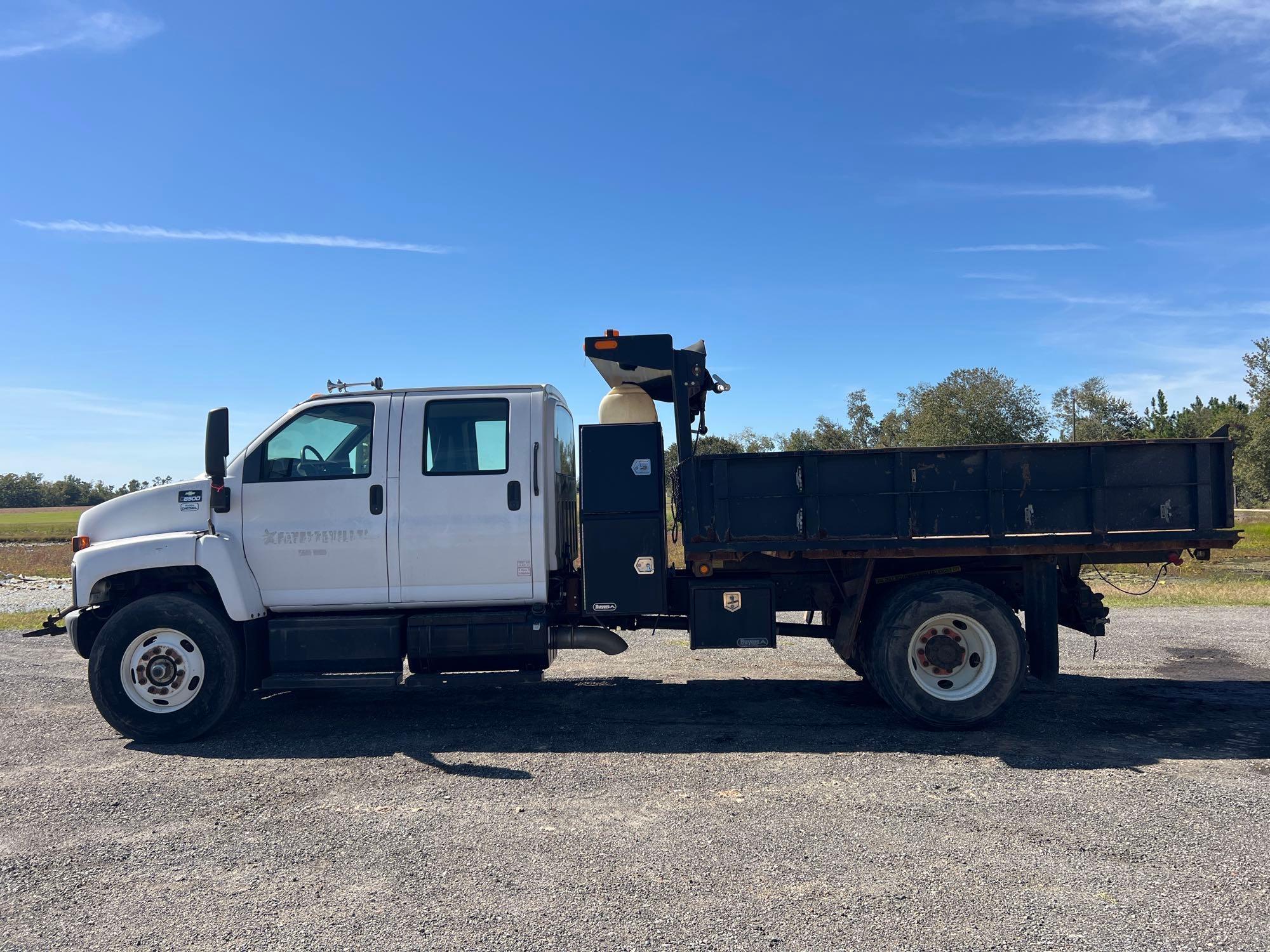 2009 CHEVROLET C8500 DUMP TRUCK