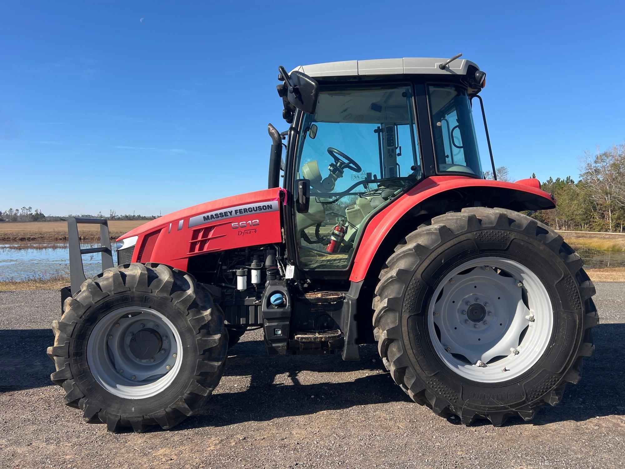 2014 MASSEY FERGUSON 5612 DYNA-4 TRACTOR