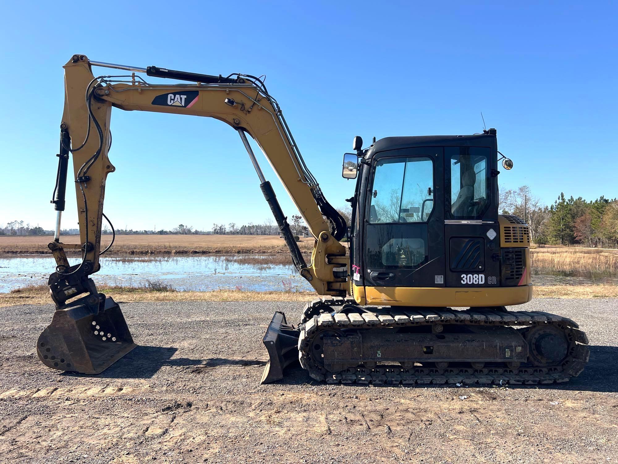 2012 CATERPILLAR 308D CR EXCAVATOR