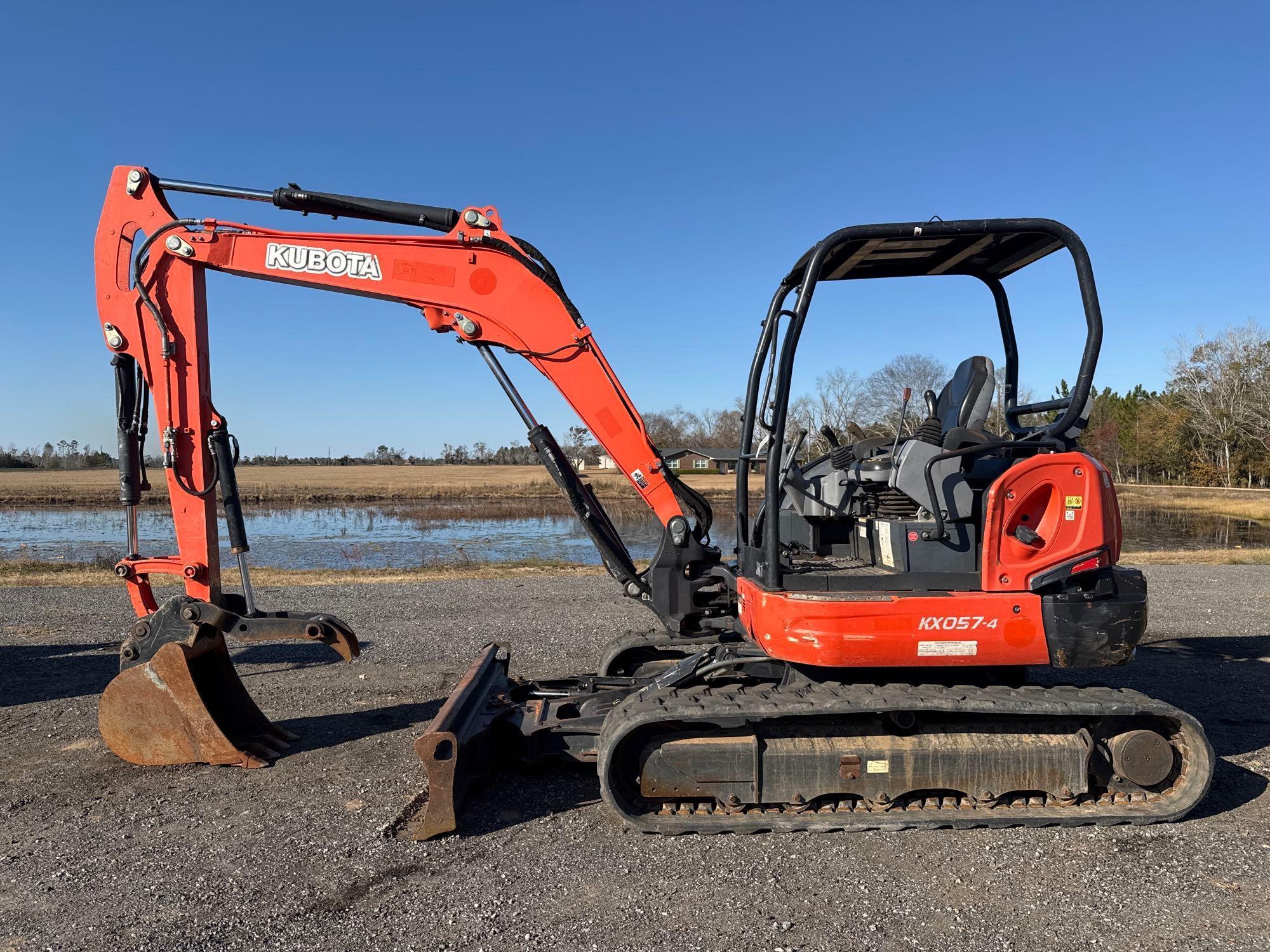 KUBOTA KX057-4 EXCAVATOR
