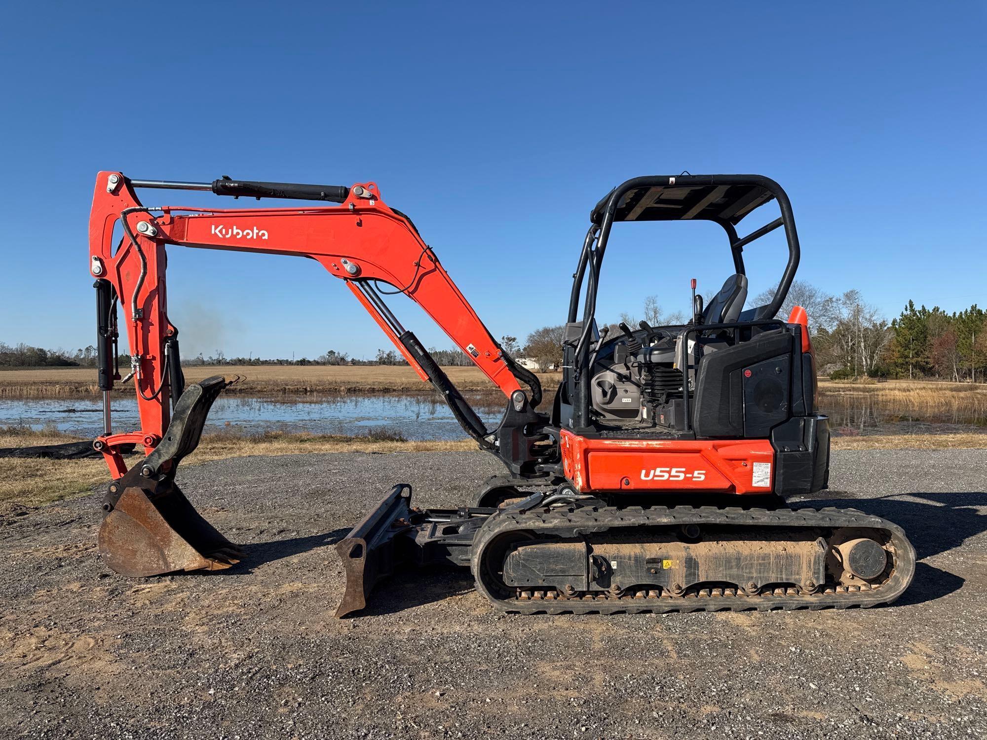 KUBOTA U55-5 EXCAVATOR