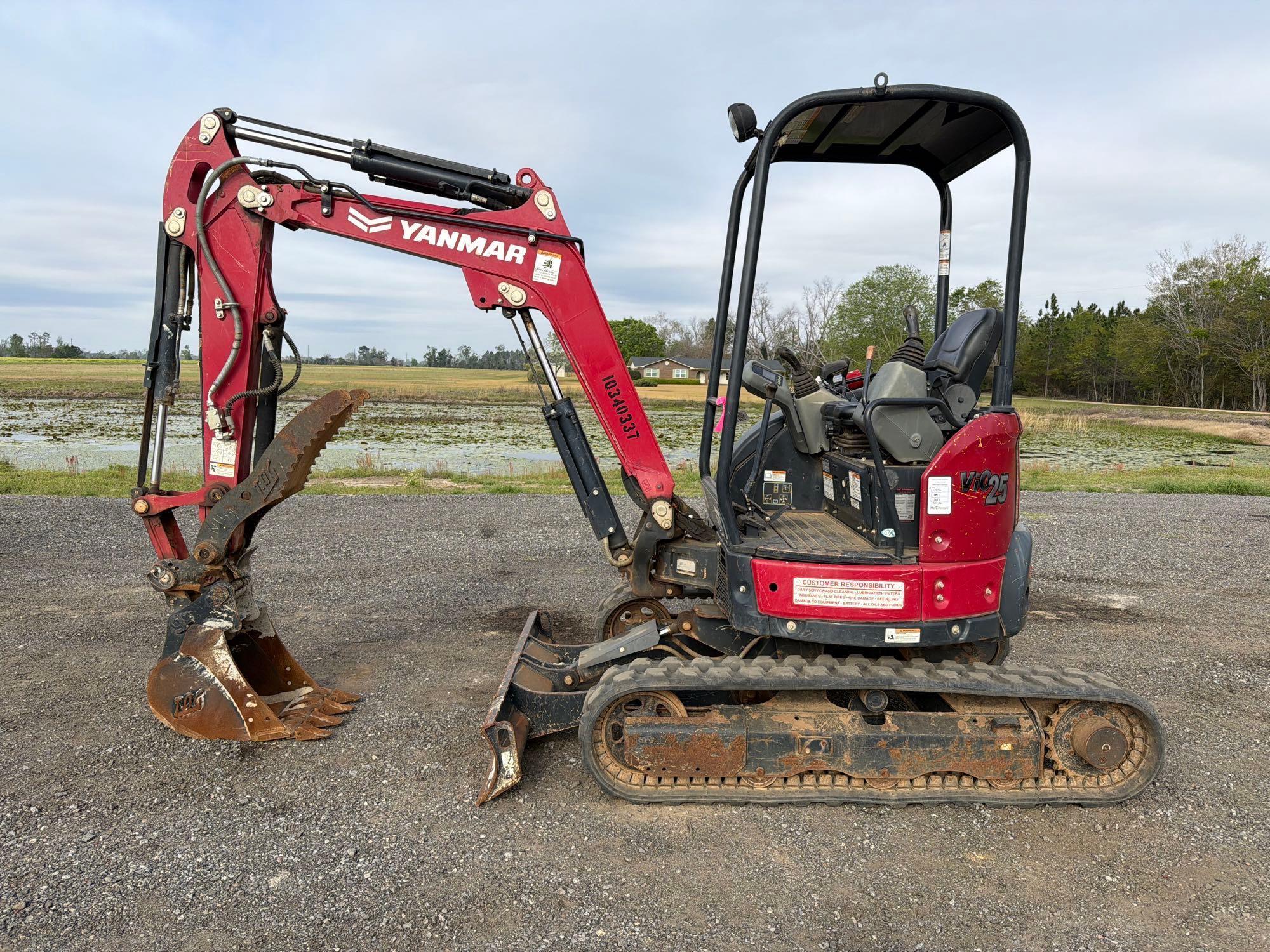 2021 YANMAR VIO25-6A EXCAVATOR
