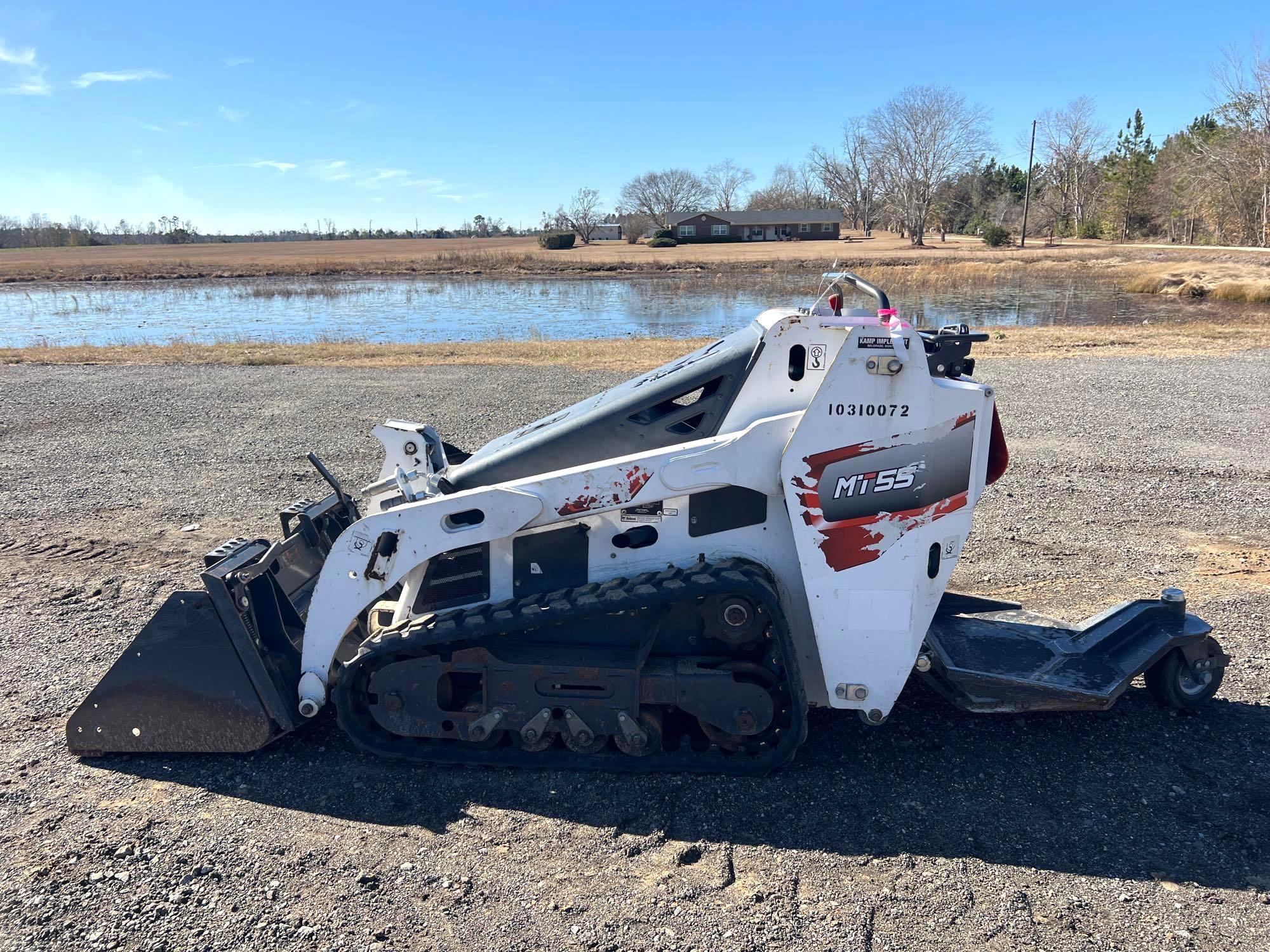 2020 BOBCAT MT55 STAND ON SKID STEER