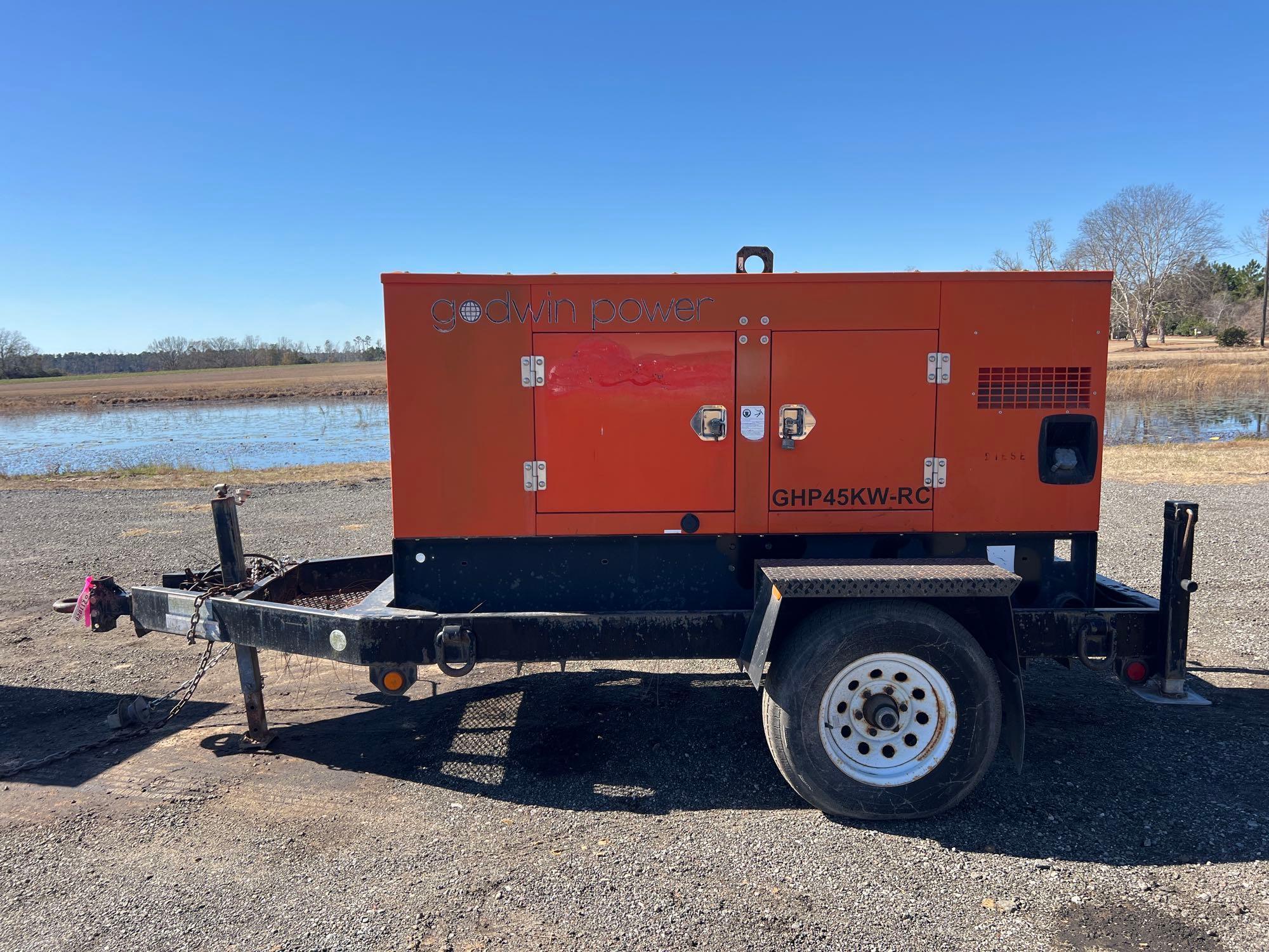 2006 GODWIN GHP45KW-RC-45KW TOWABLE GENERATOR