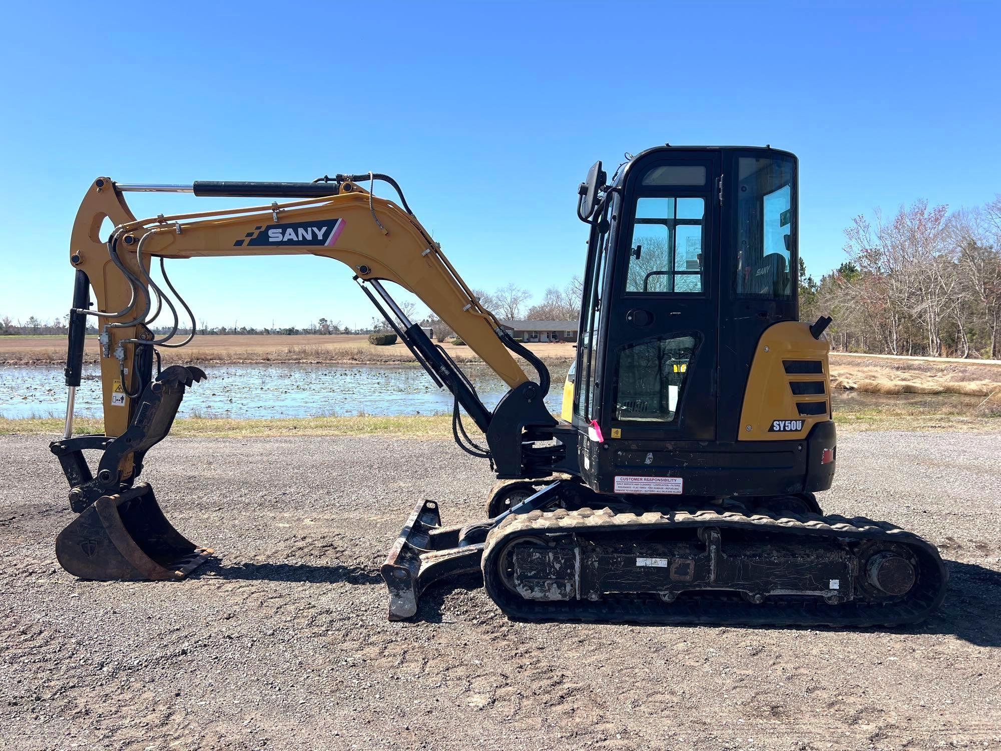 2022 SANY SY50U EXCAVATOR