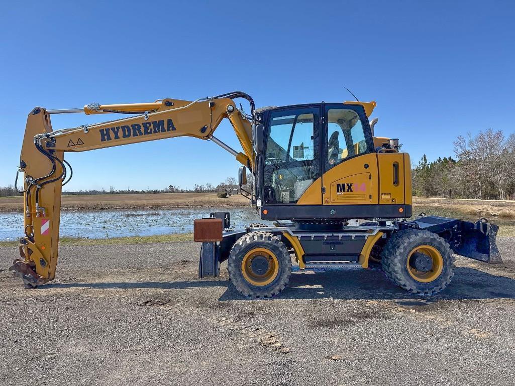 2019 HYDREMA MX14 TIER 4 MOBILE EXCAVATOR