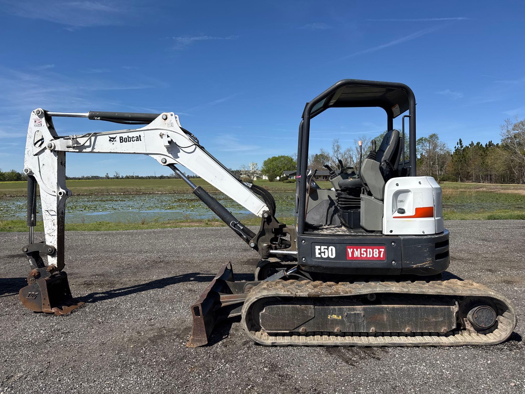 2017 BOBCAT E50 EXCAVATOR