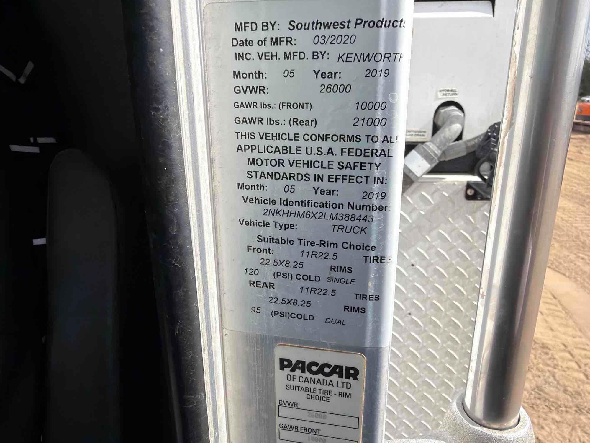 2020 Kenworth T270