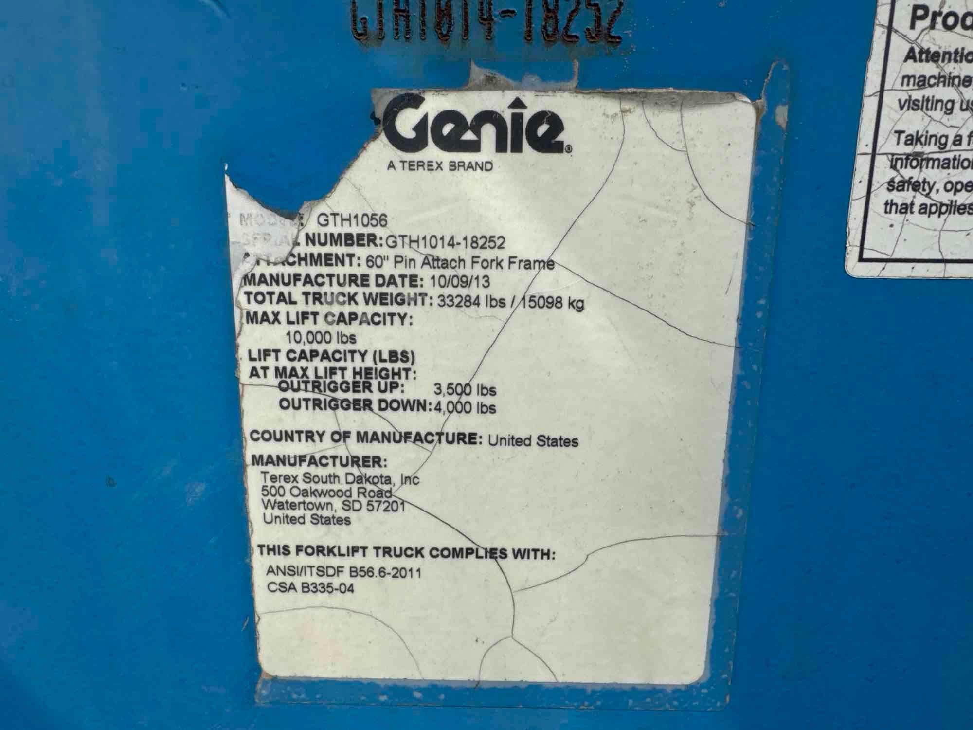 Genie GTH1056