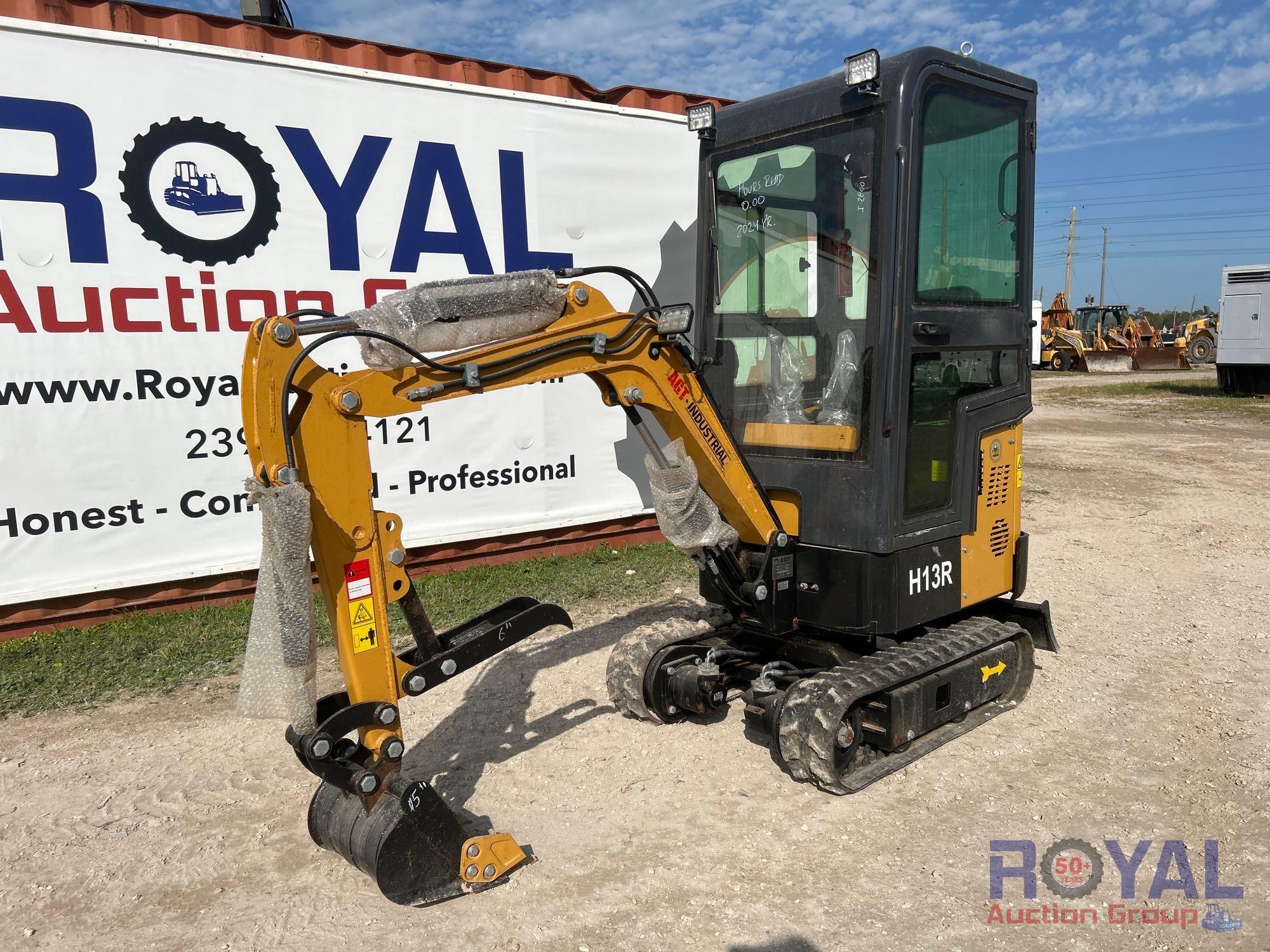 Photo of a  AGT H13R Mini Excavator