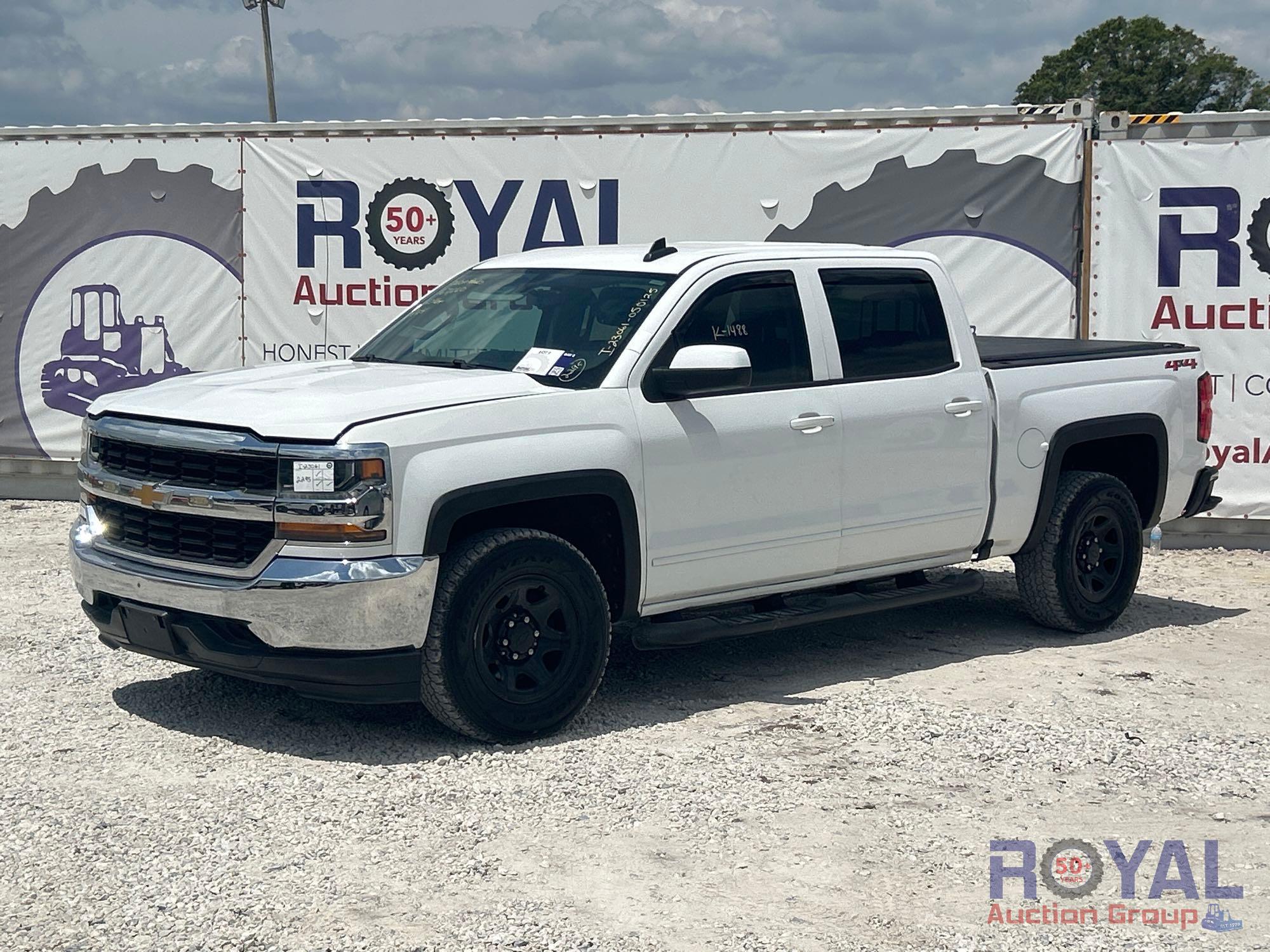 2018 Chevrolet Silverado 1500 4x4 Crew Cab Pickup Truck