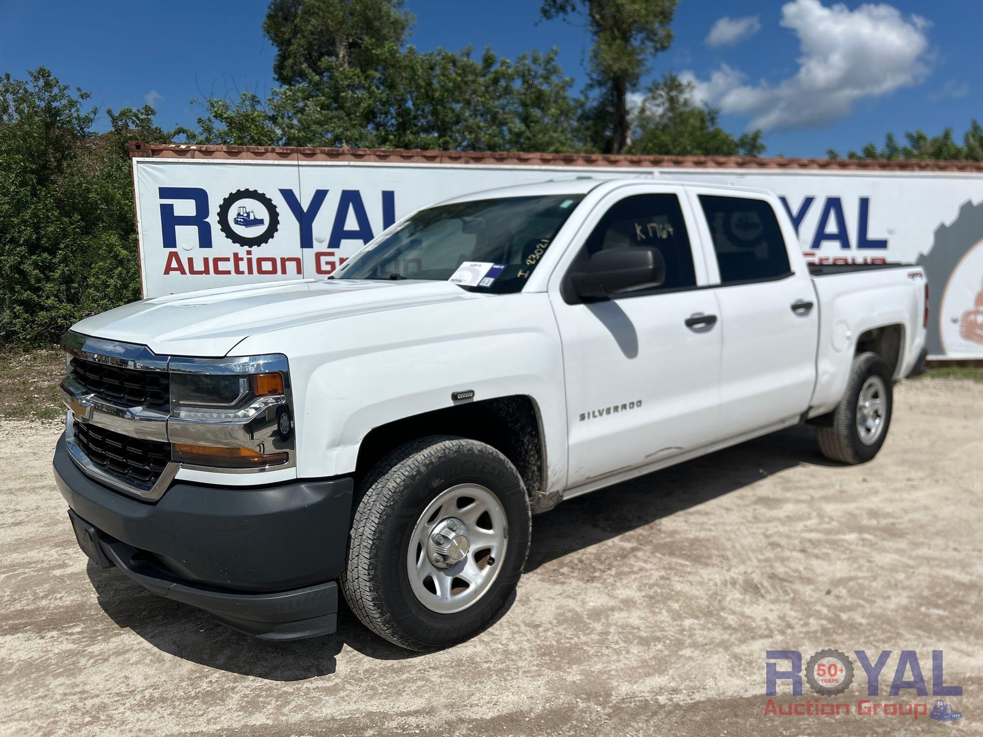 2016 Chevrolet Silverado 1500 4x4 Crew Cab Pickup Truck