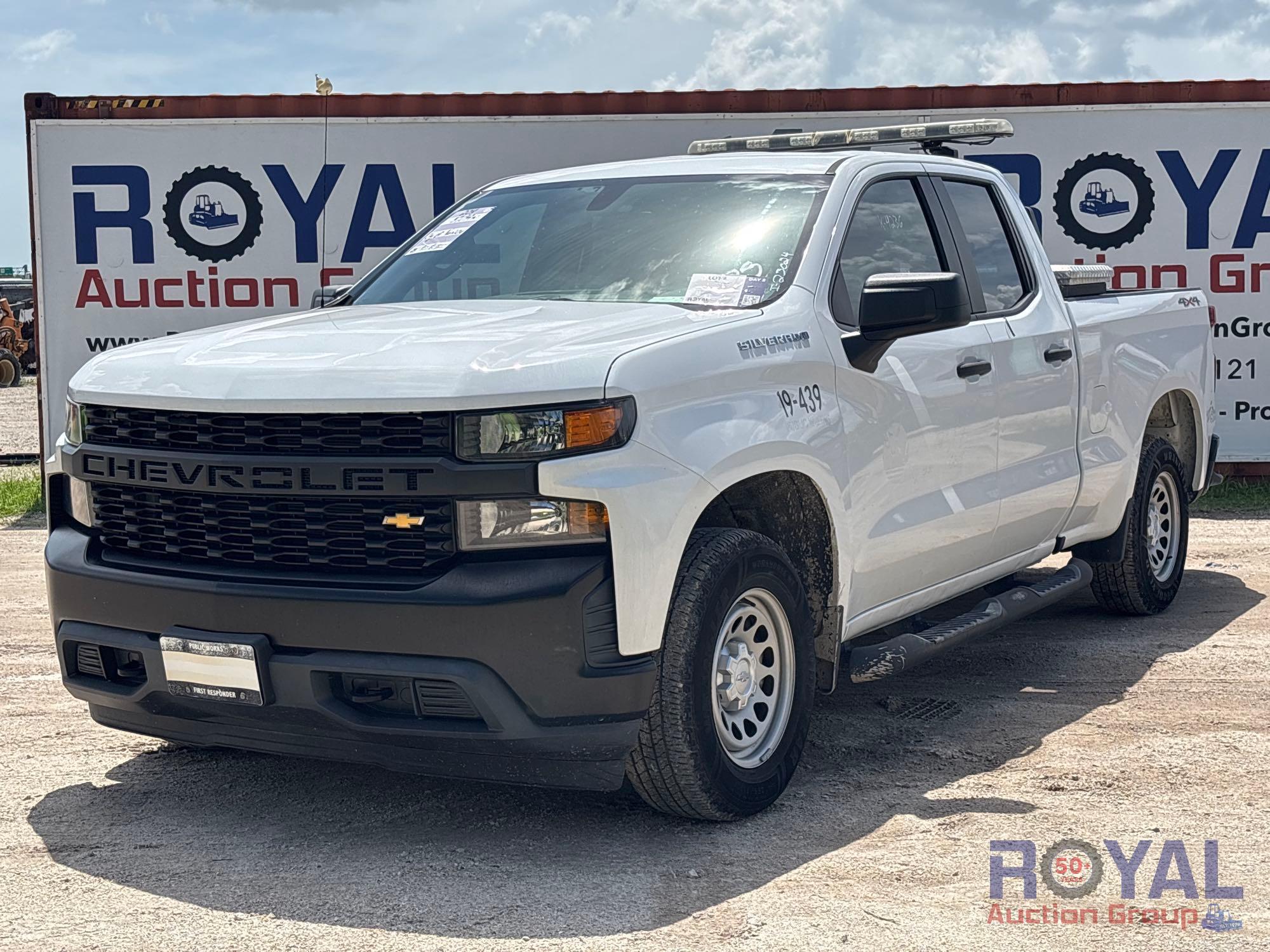 2019 Chevrolet Silverado 1500 4x4 Crew Cab Pickup Truck