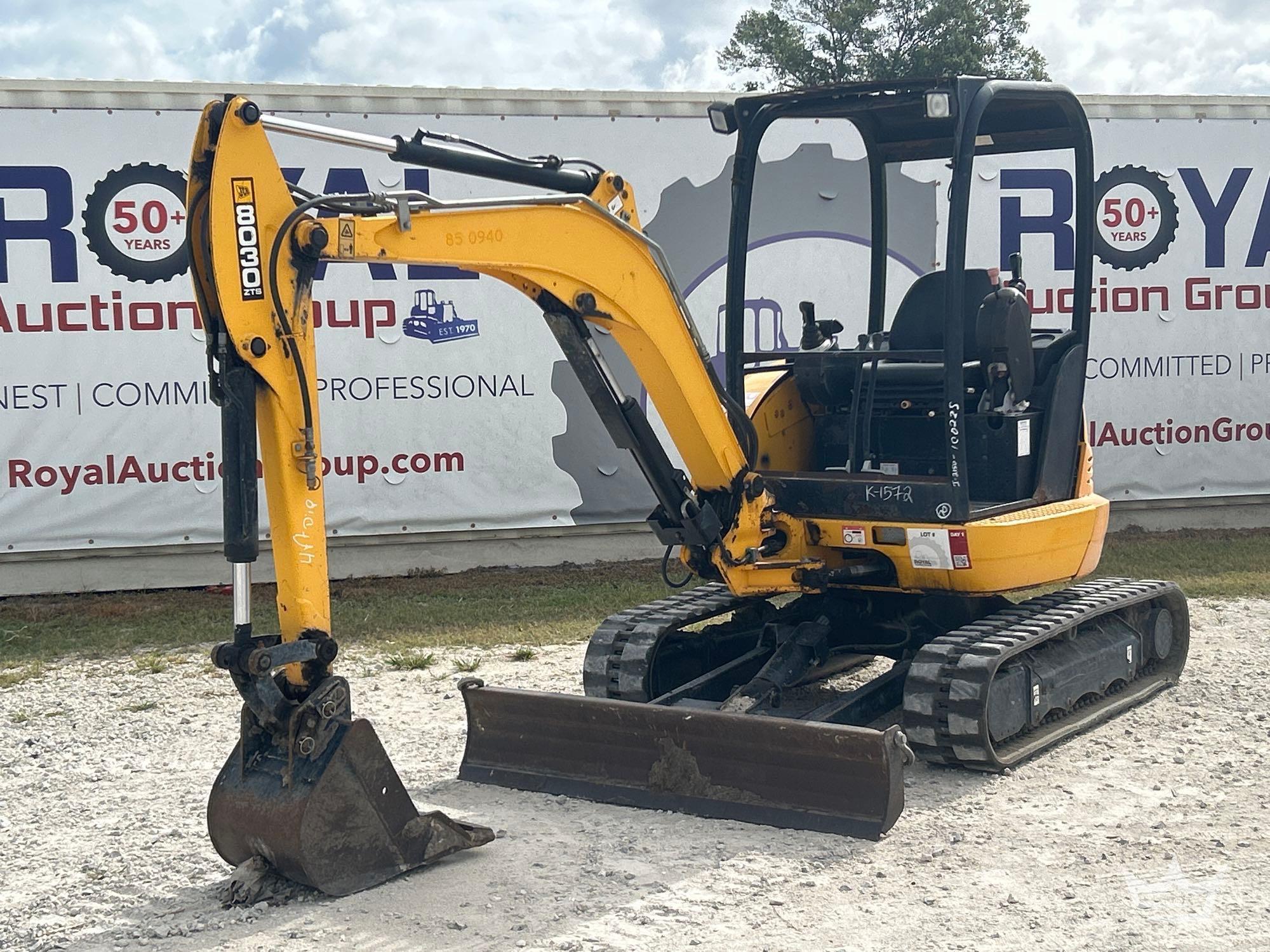 2012 JCB 8030 ZTS Mini Excavator