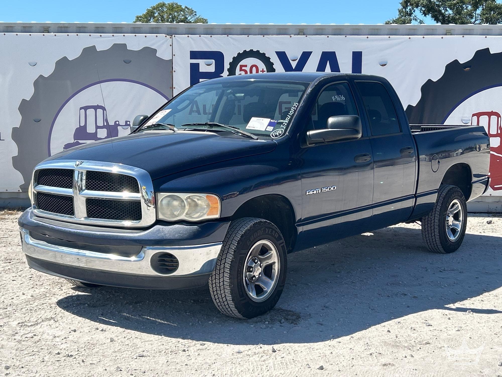 2005 Dodge Ram 4x4 Crew Cab Pickup Truck