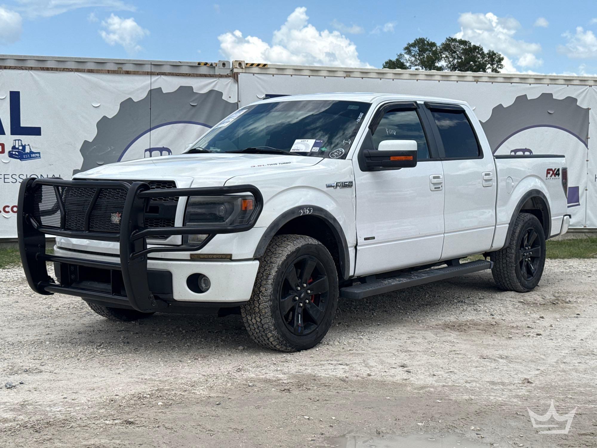 2013 Ford F-150 4x4 Crew Cab Pickup Truck