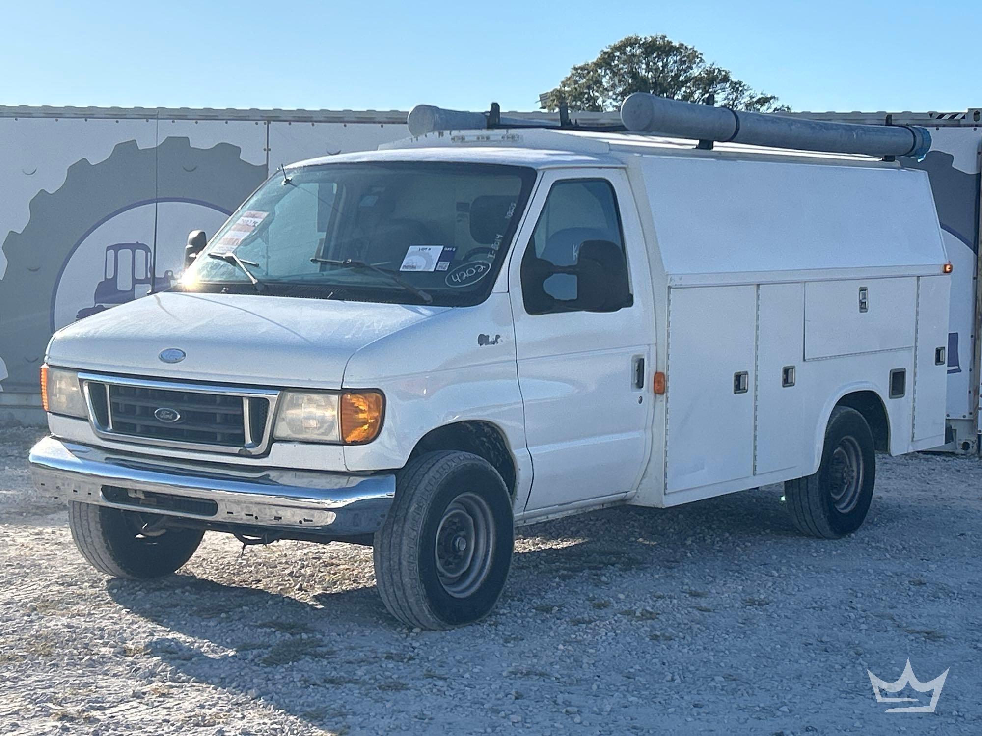 2006 Ford E-350 Enclosed Knapheide Service Van