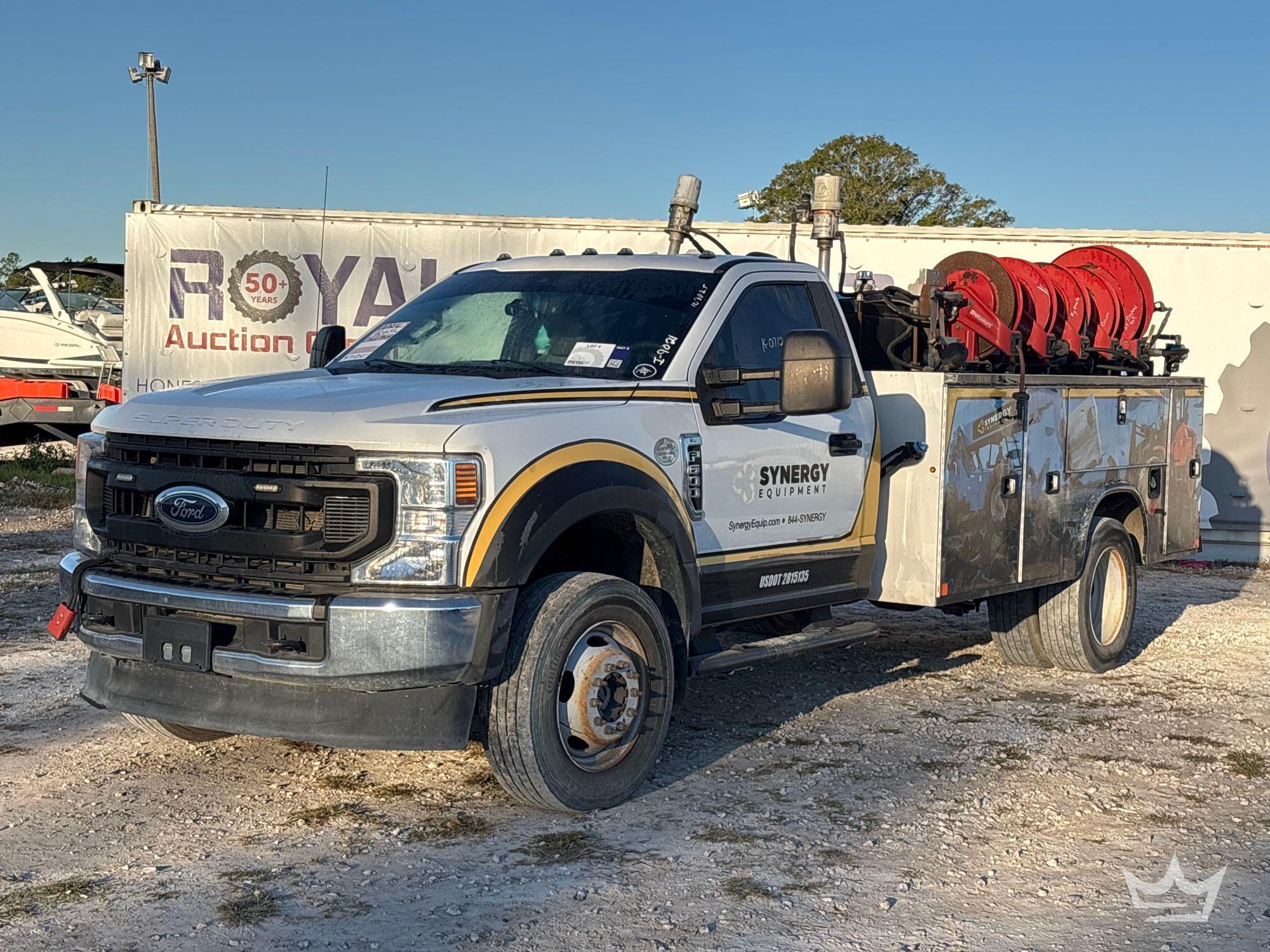 2021 Ford F-600 4x4 Mechanics Service Truck