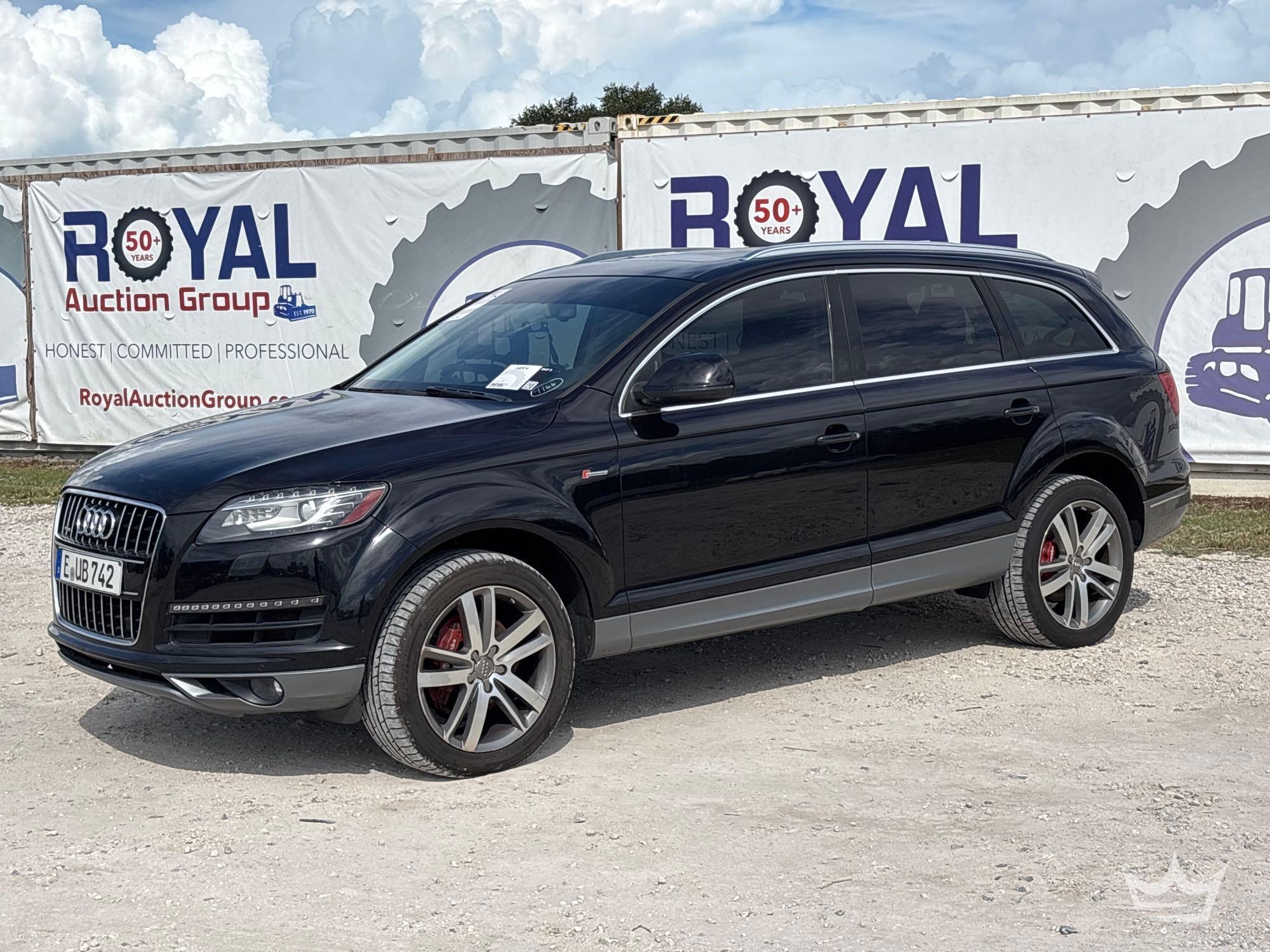 2012 Audi Q7 Premium Plus AWD SUV
