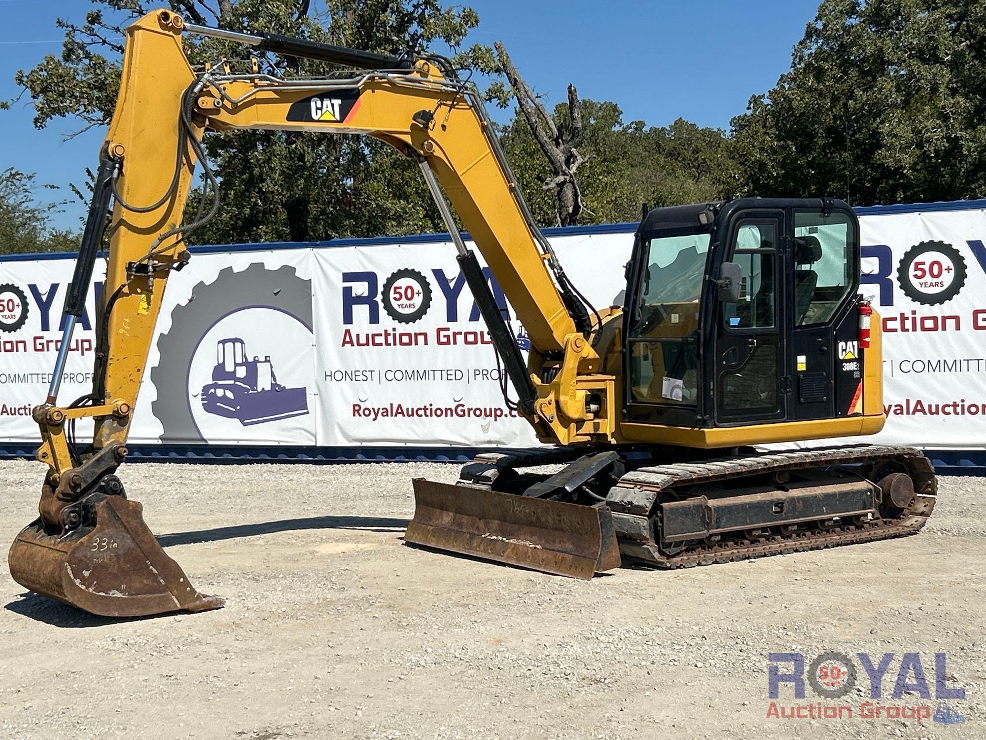 2018 Caterpillar 308E2 CR Midi Excavator