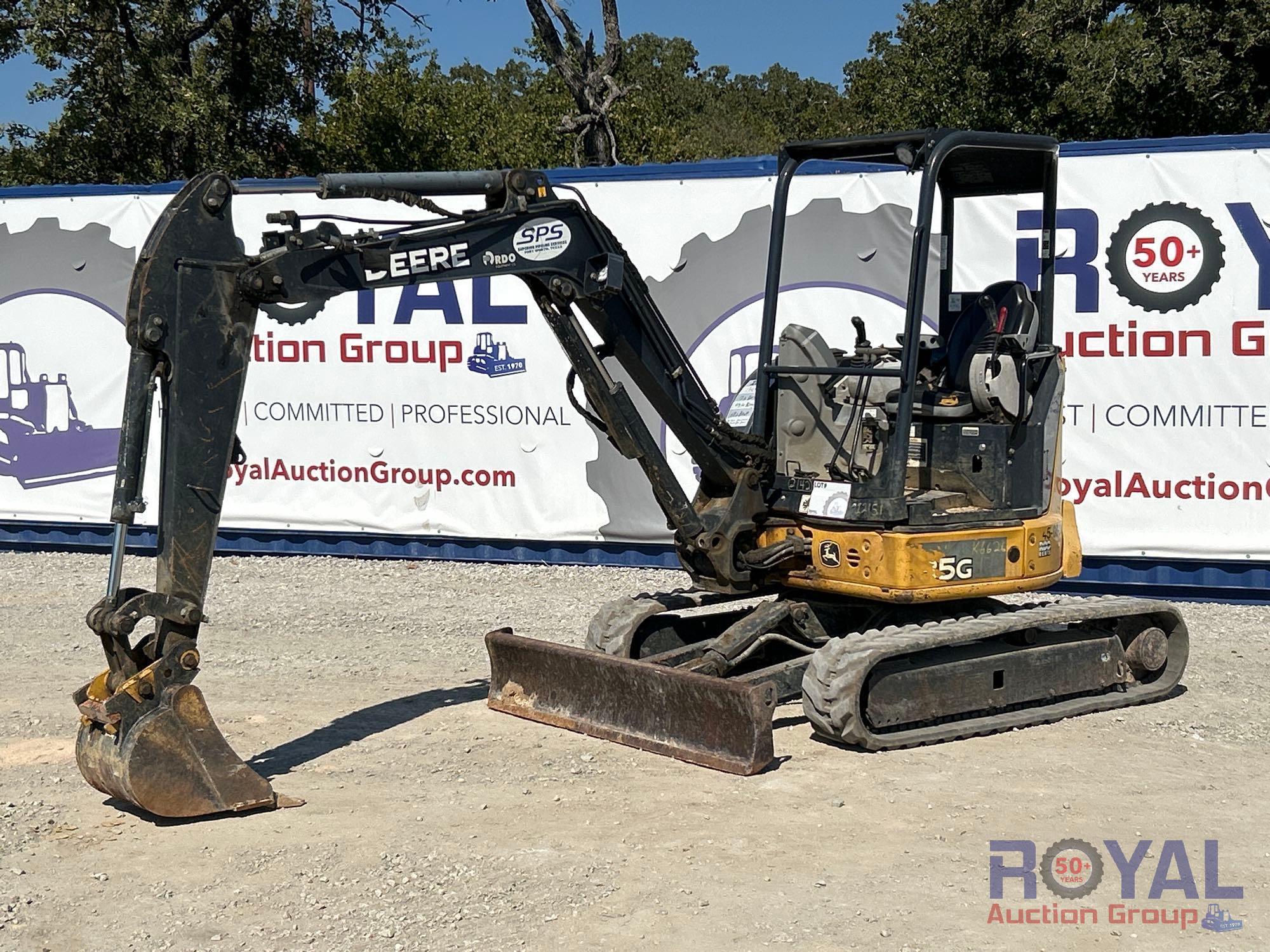 2016 John Deere 35G Mini Excavator