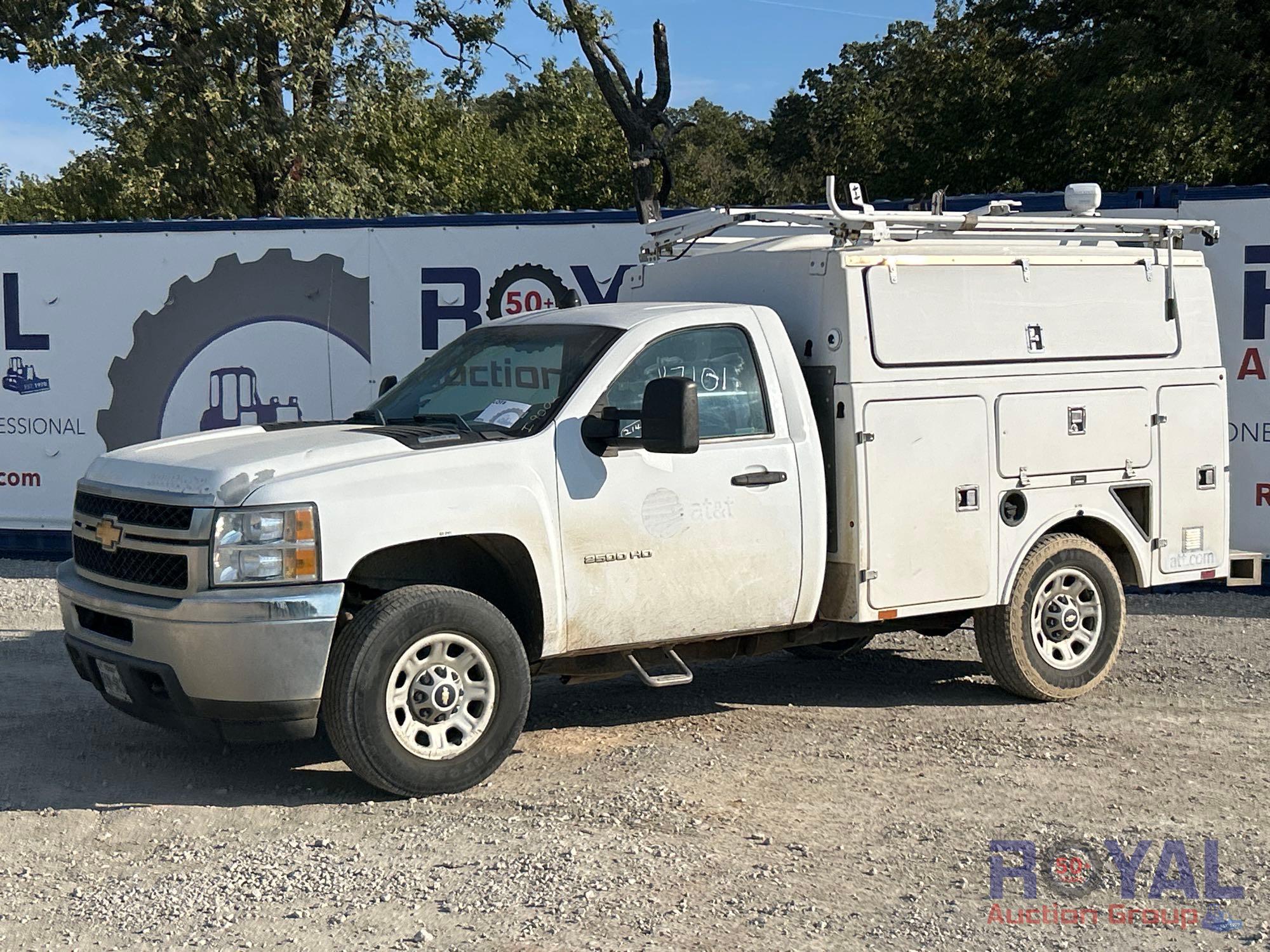 2012 Chevrolet Silverado 2500 HD Enclosed Service Truck