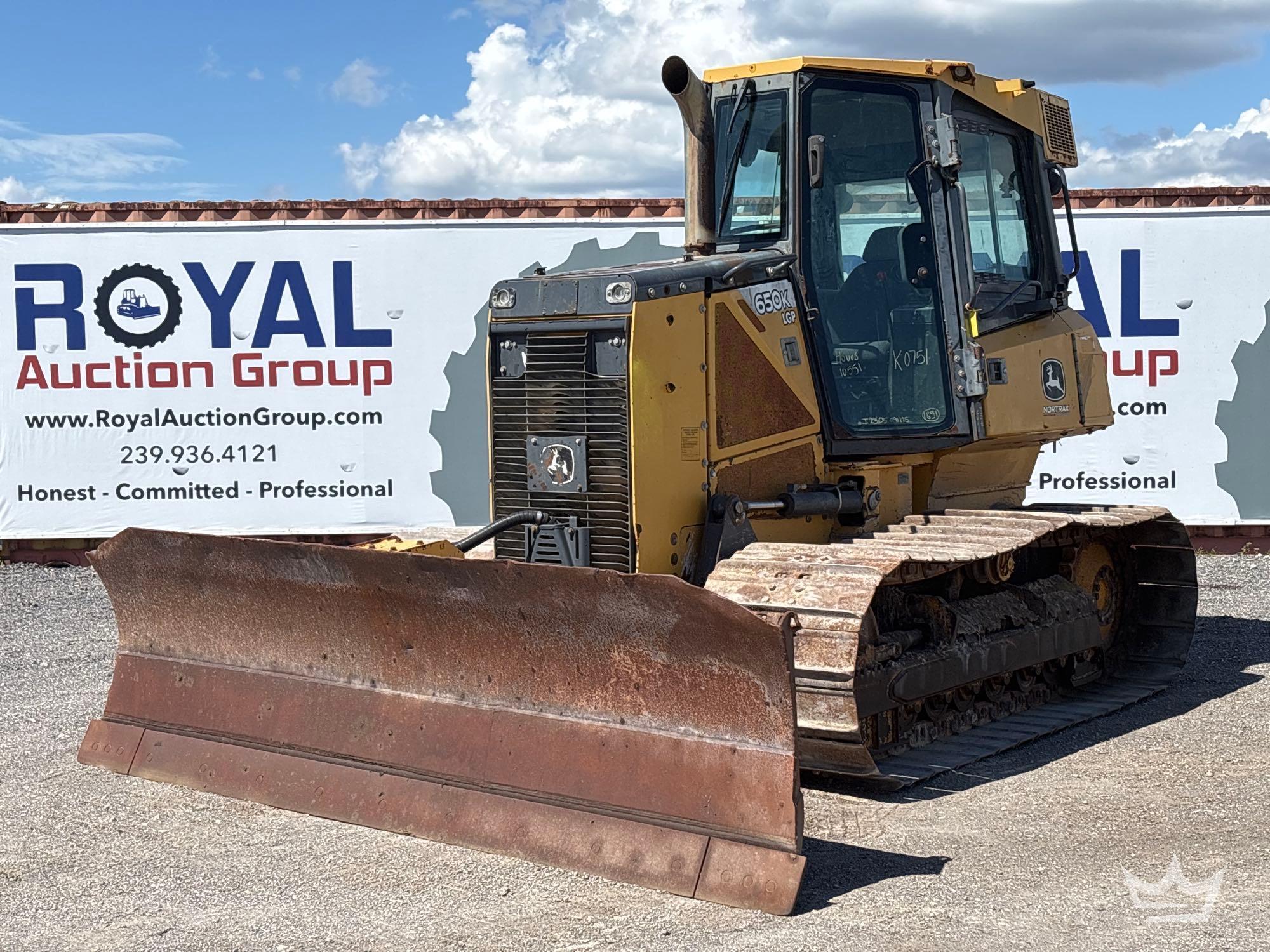 2013 John Deere 650K Crawler Tractor Dozer